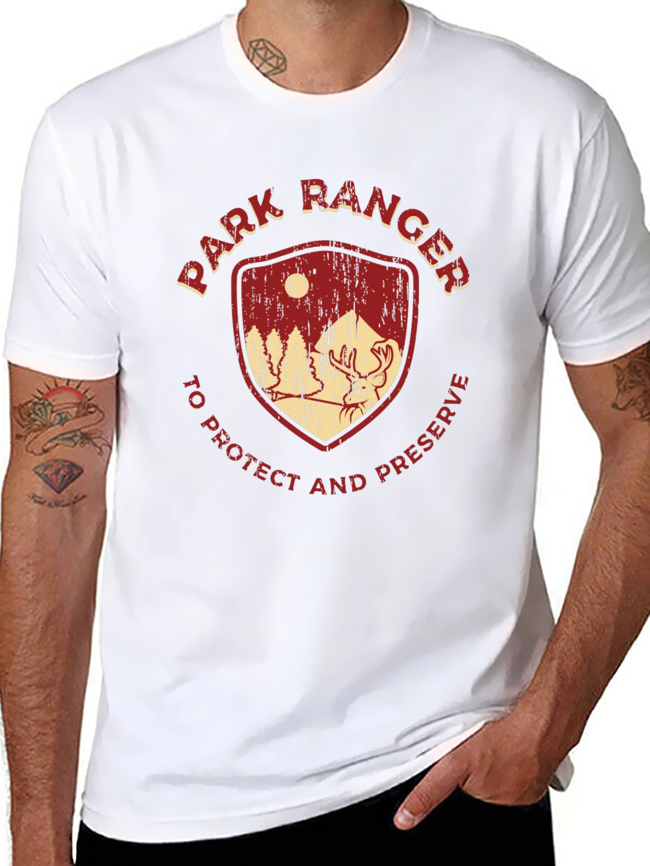 Park Ranger T-Shirt - Protect and Preserve Tee