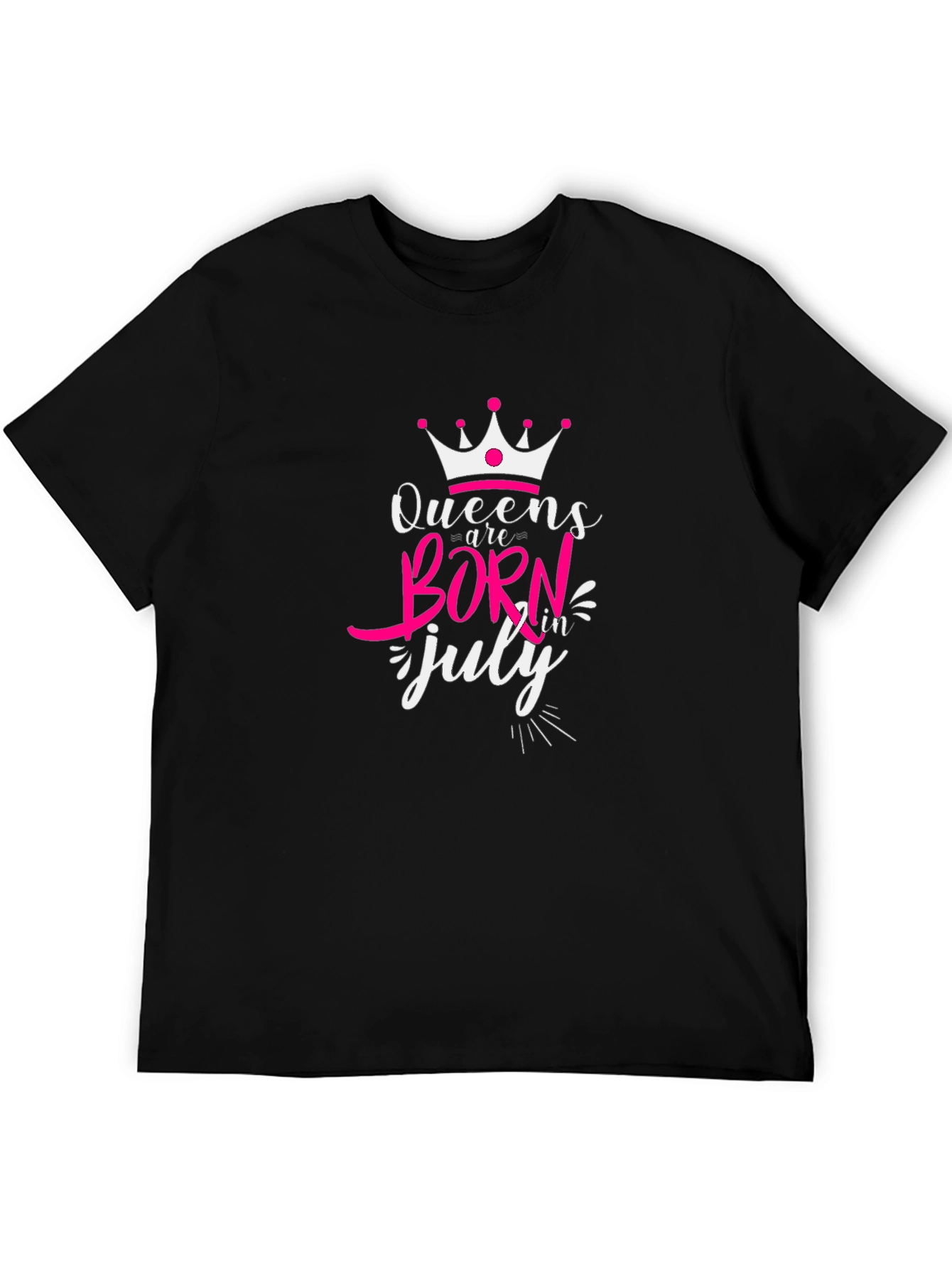 Queens Are Born in July T-Shirt