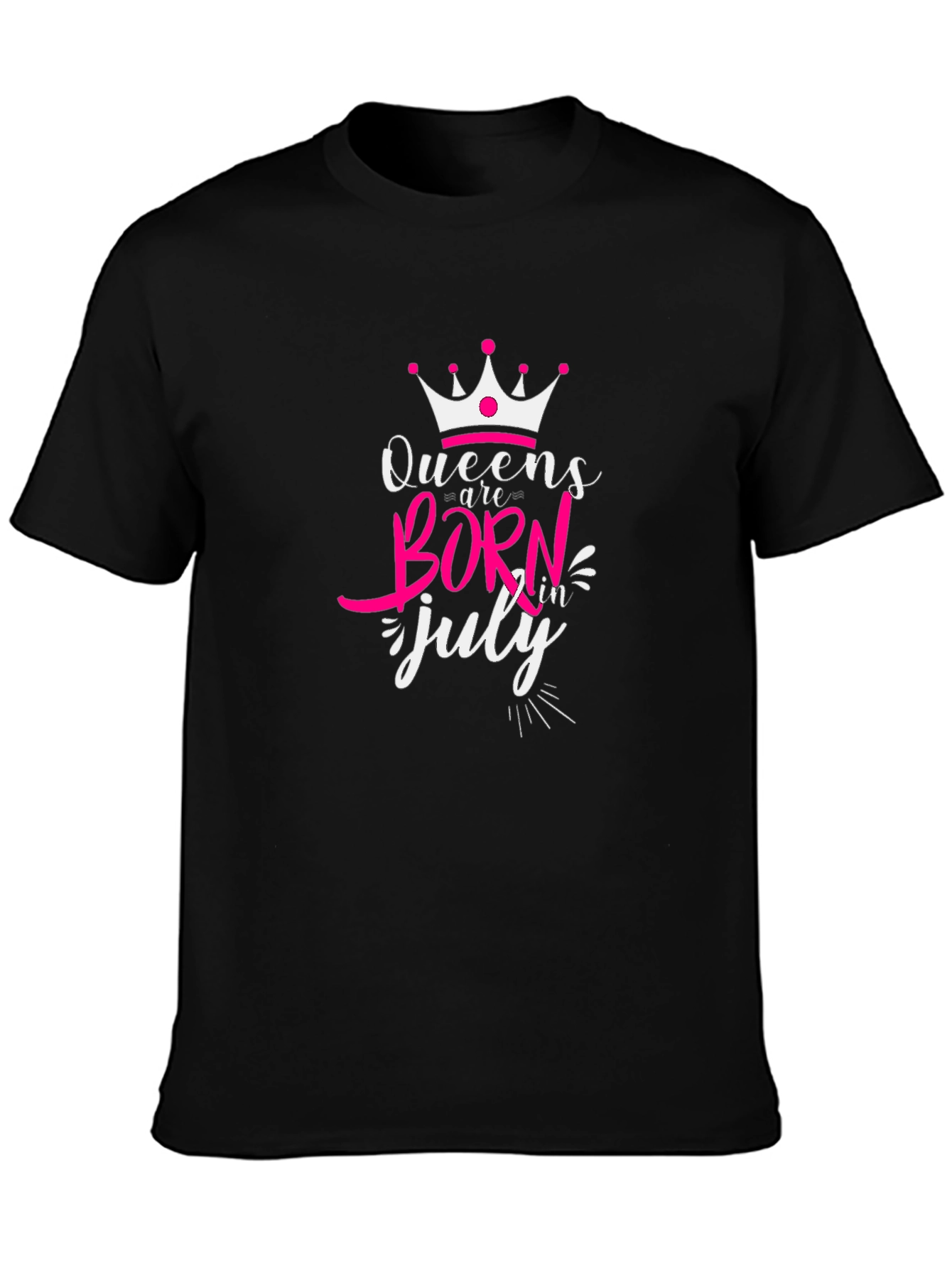 Queens Are Born in July T-Shirt