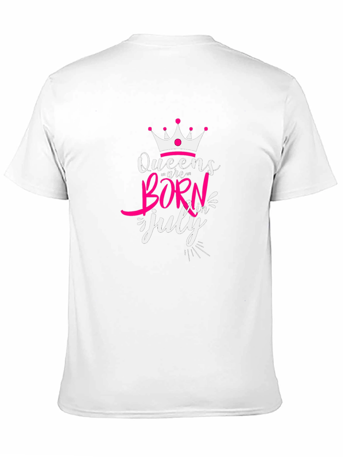 Queens Are Born in July T-Shirt