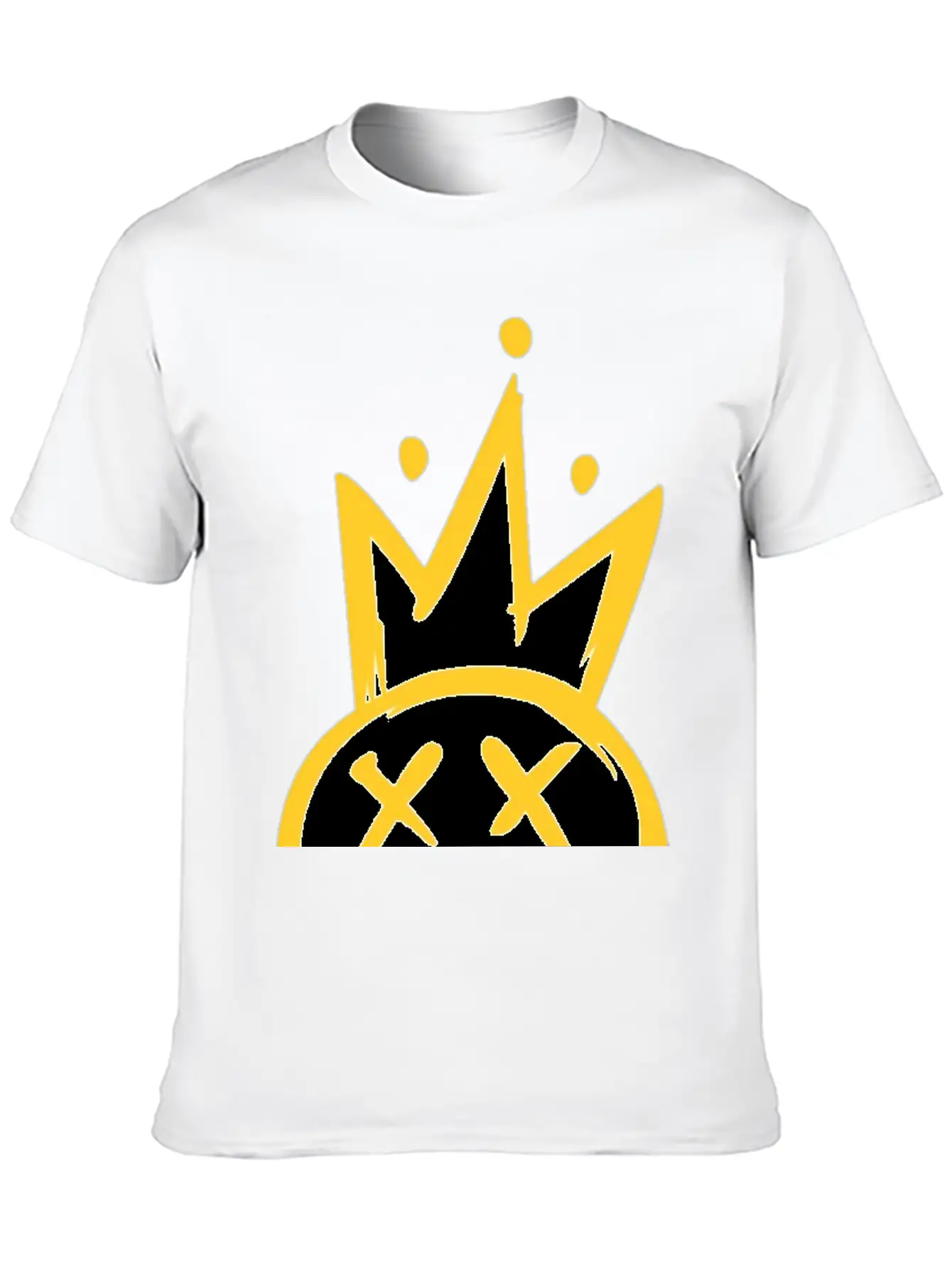 Xx Eyes Face Unisex Casual T-Shirt – Clean Design For Daily Comfort