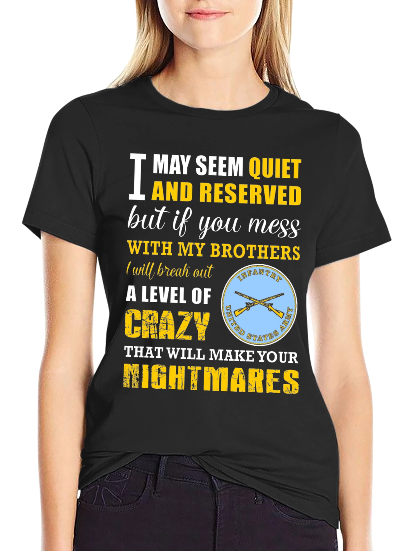 Quiet and Reserved Army T-Shirt