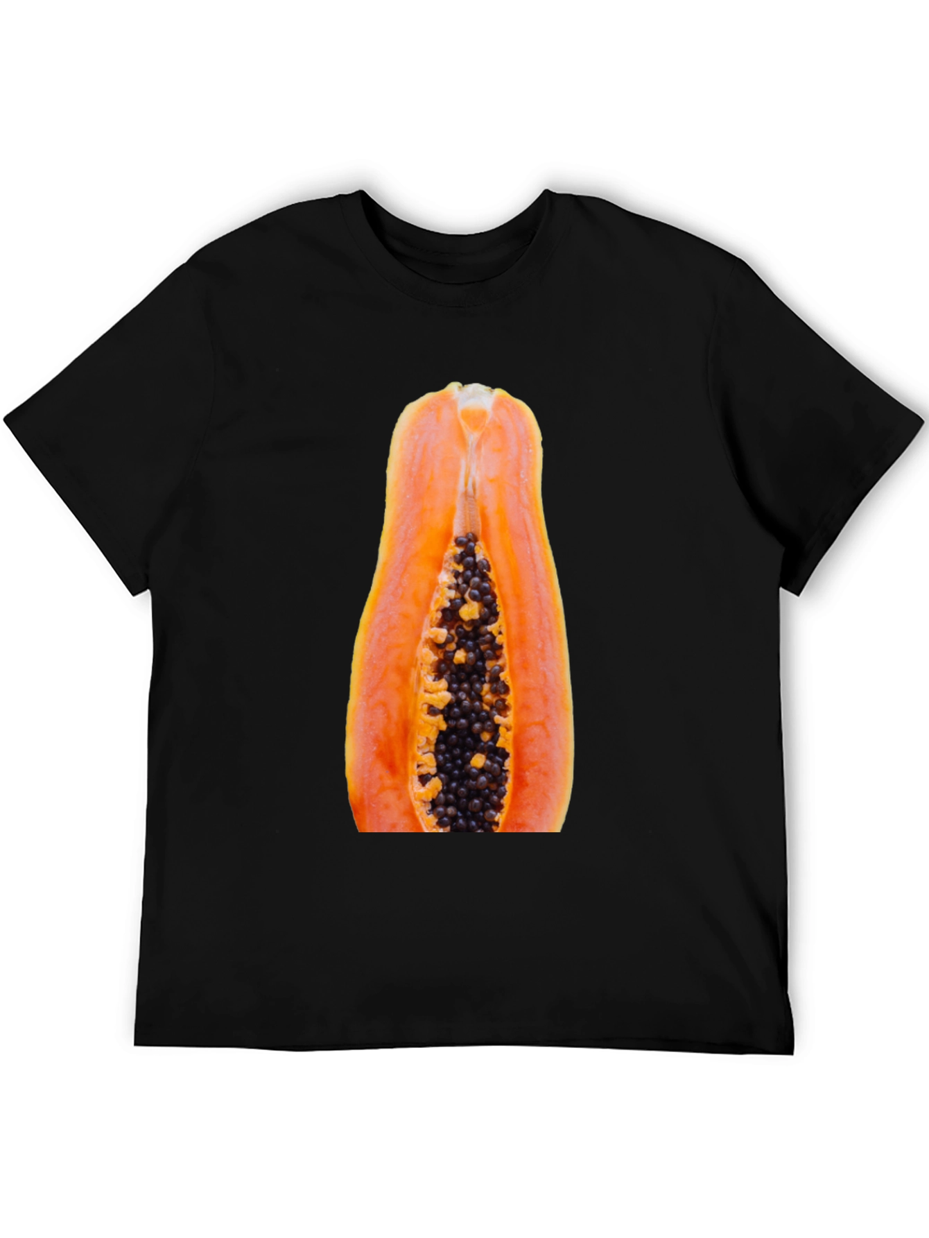 Papaya Graphic Tee - Funny Fruit T-Shirt