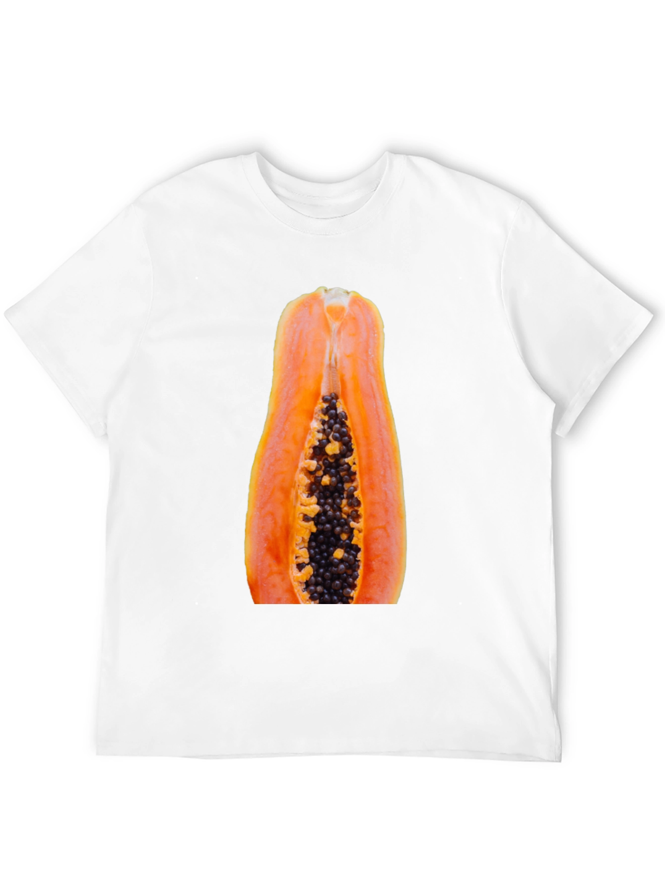 Papaya Graphic Tee - Funny Fruit T-Shirt