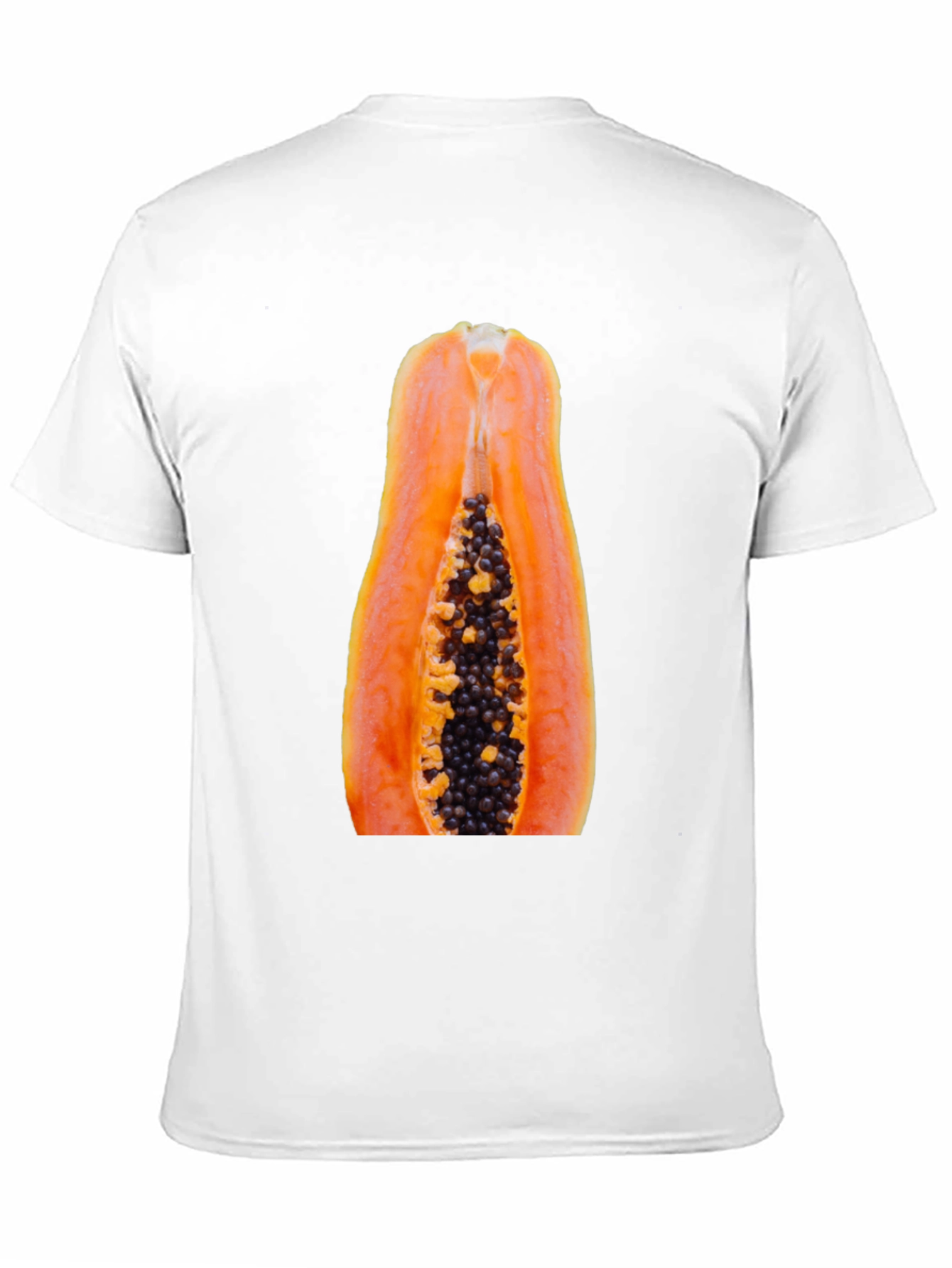 Papaya Graphic Tee - Funny Fruit T-Shirt
