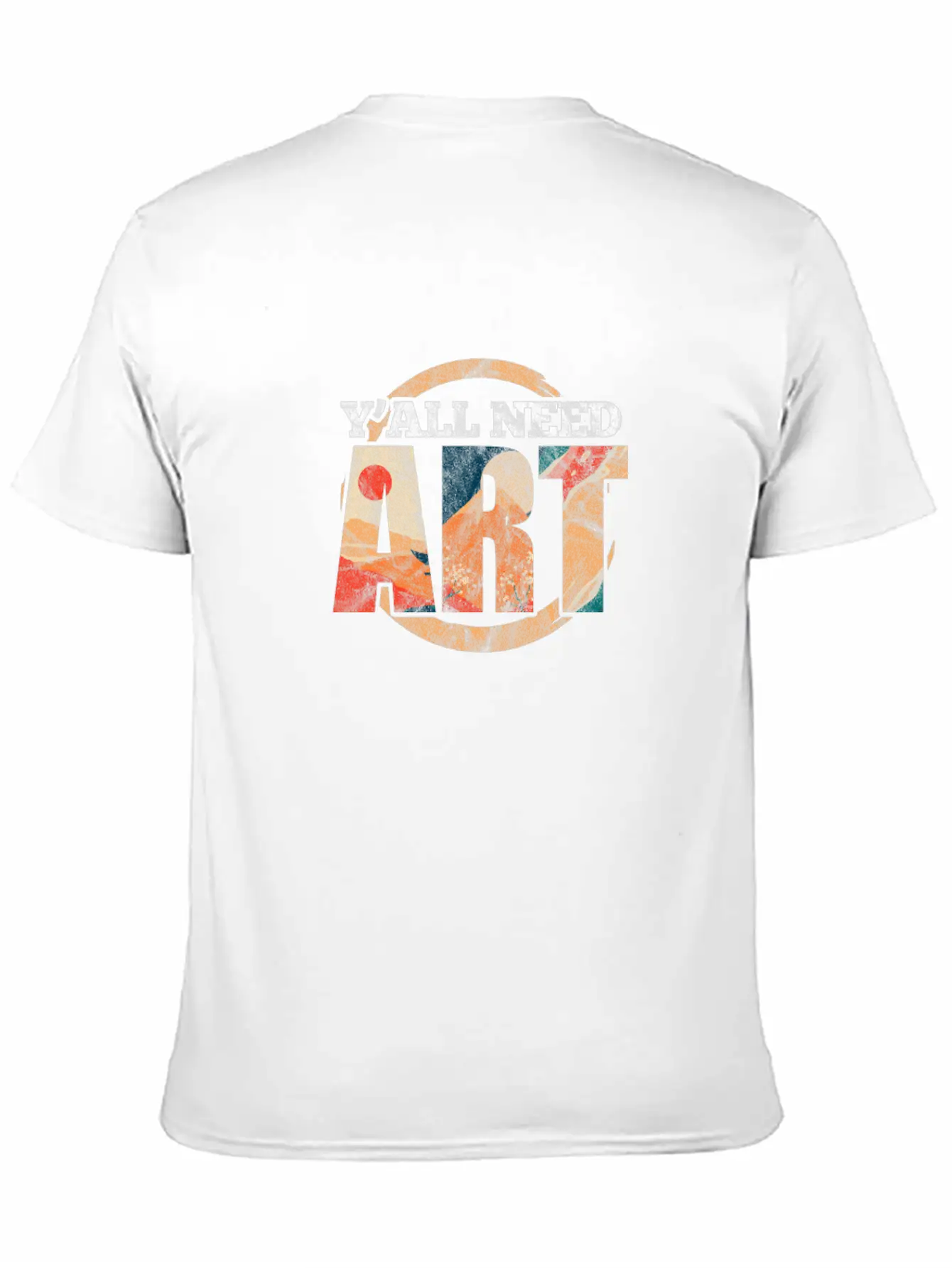 Y'All Need Art Art Teacher Lightweight Cotton T-Shirt – Daily Comfort Graphic Shirt