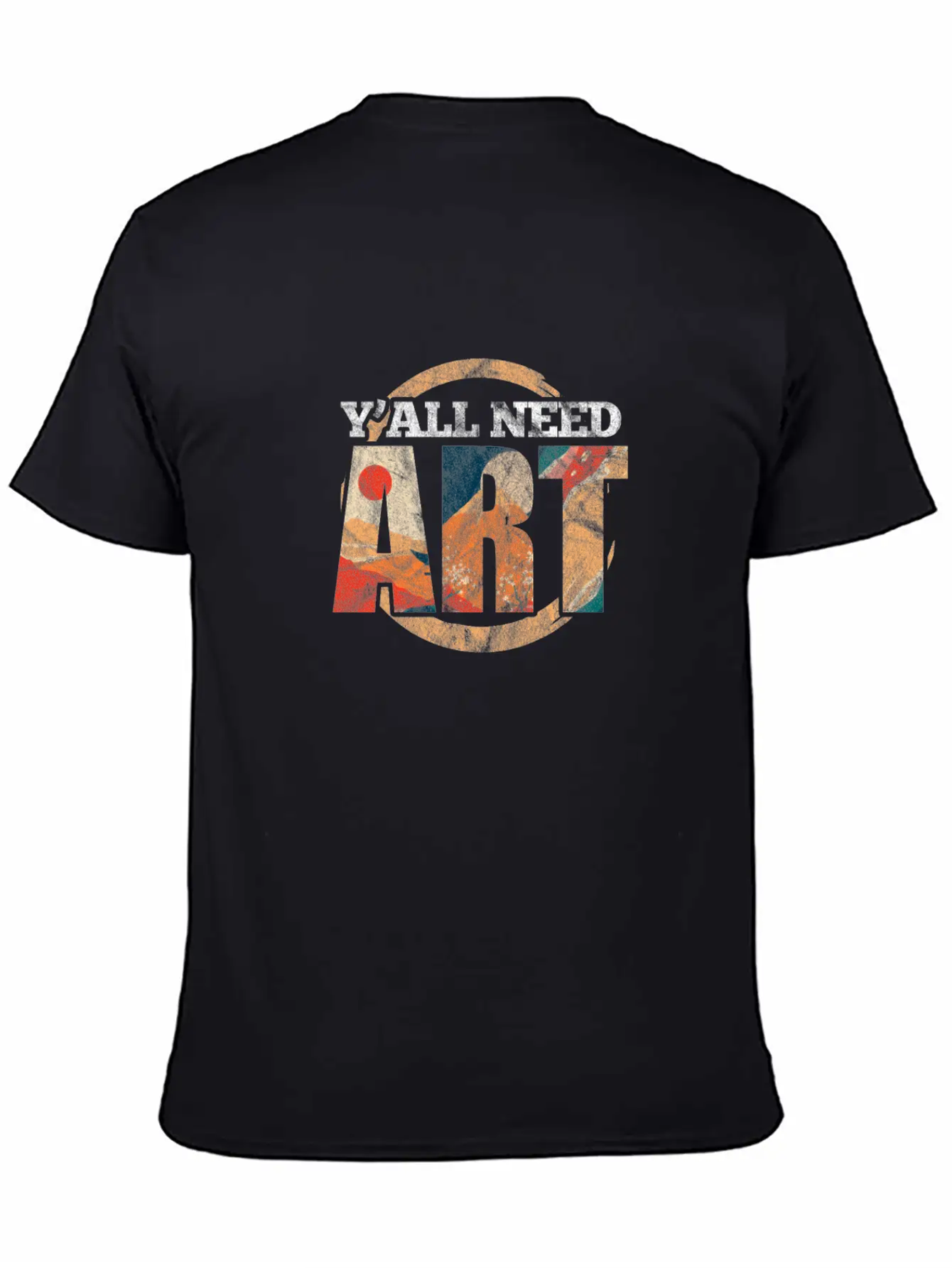 Y'All Need Art Art Teacher Lightweight Cotton T-Shirt – Daily Comfort Graphic Shirt