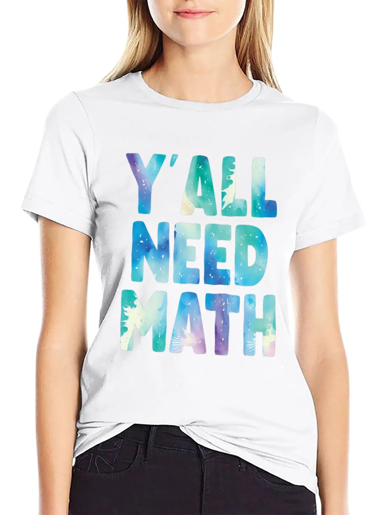 Yall Need Math Teachers Back To School Funny Math Essential Cotton Tee For Daily Outfits – Unisex Style