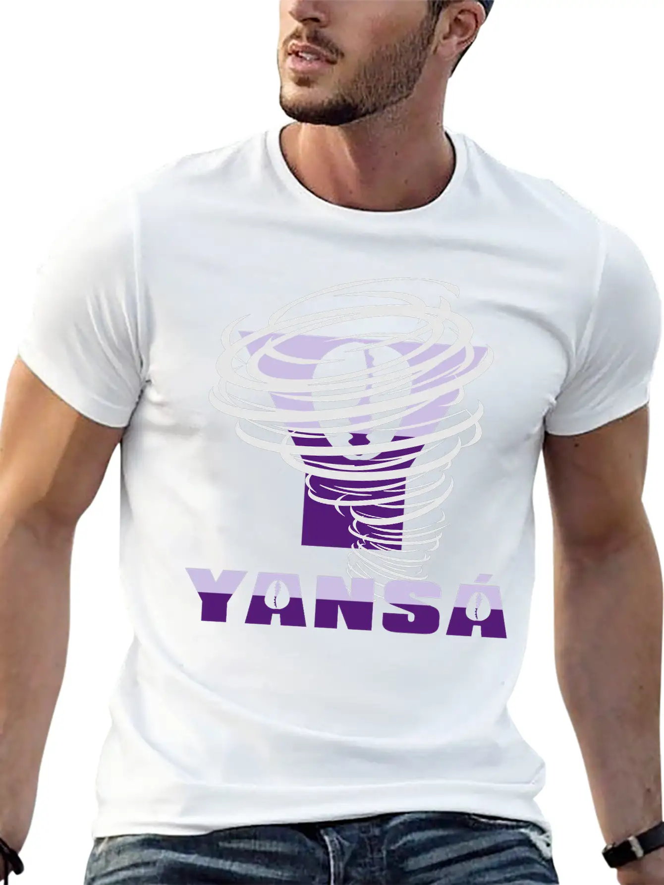 Yansa Hurricane Shirt 03 - Oya Basic Graphic T-Shirt – Daily Comfort In Soft Cotton