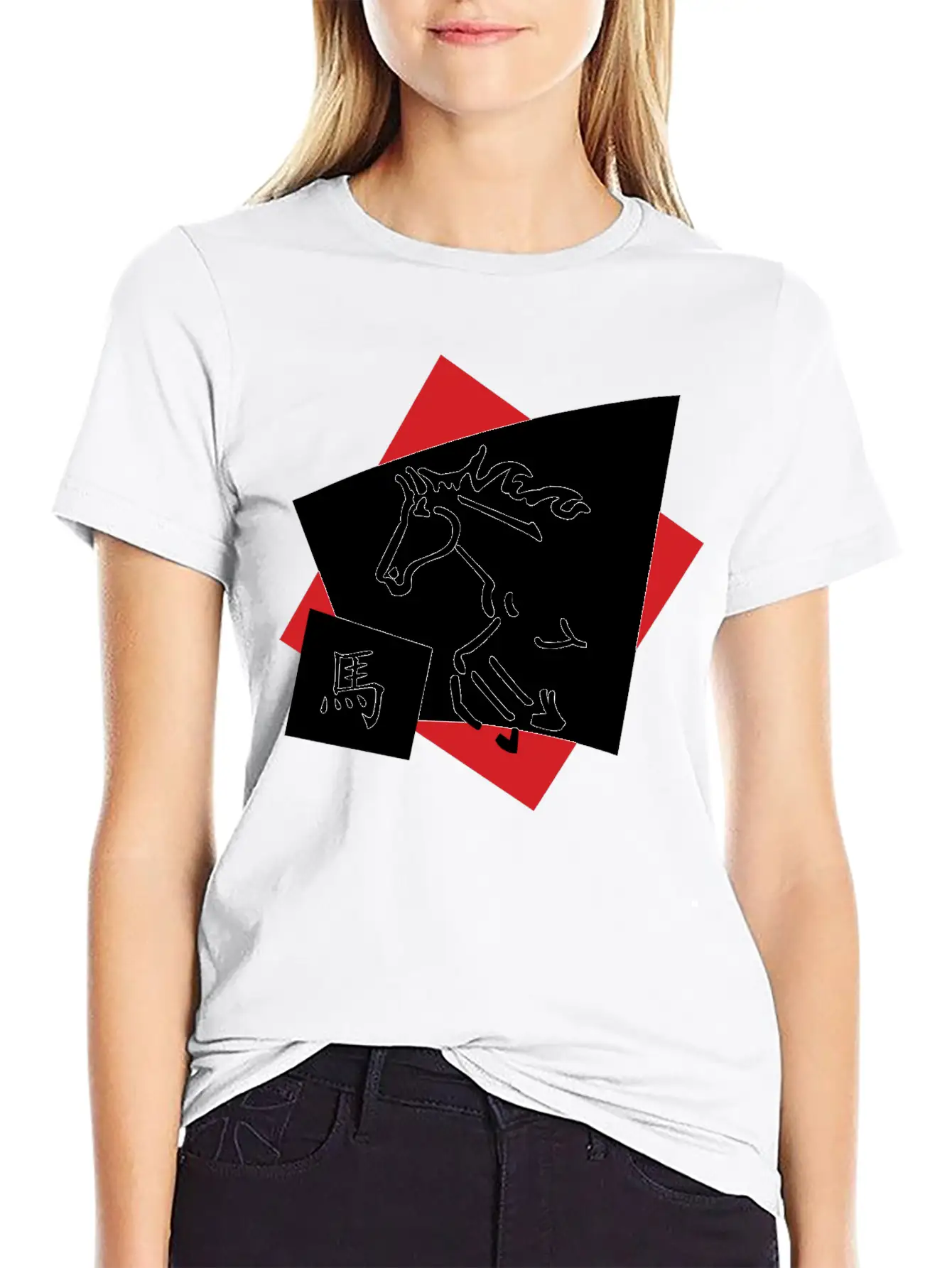 Year Of The Horse Unisex Casual T-Shirt ��� Clean Design For Daily Comfort