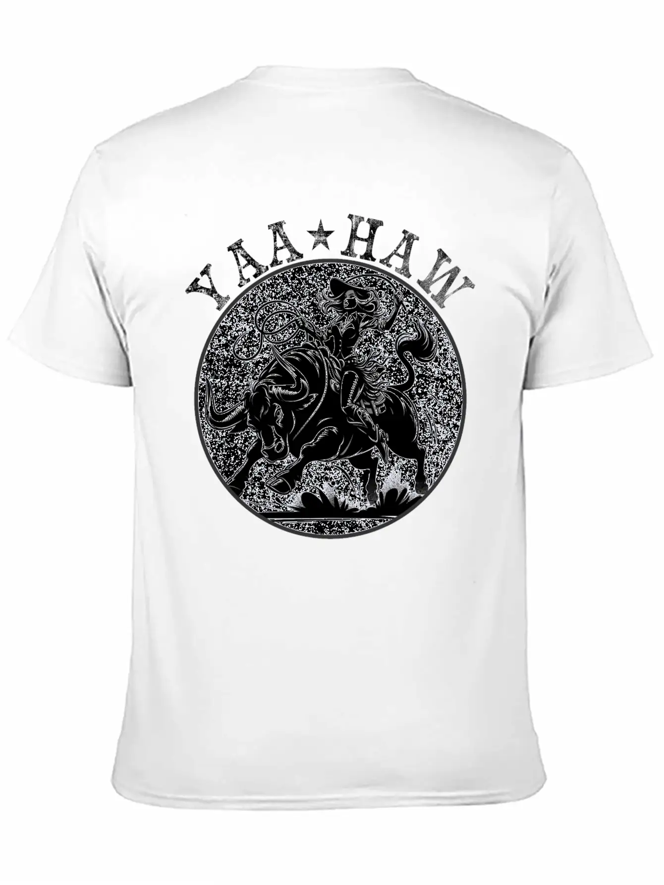 Yeehaw Howdy Girl Riding Shirt Unisex Casual T-Shirt – Clean Design For Daily Comfort