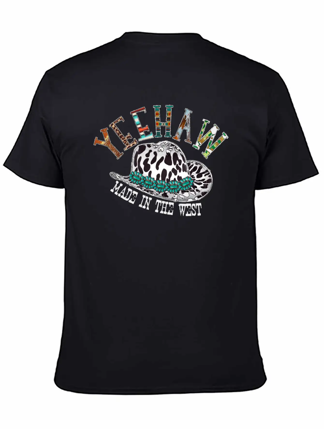 Yeehaw Made In The West Unisex Casual T-Shirt – Clean Design For Daily Comfort