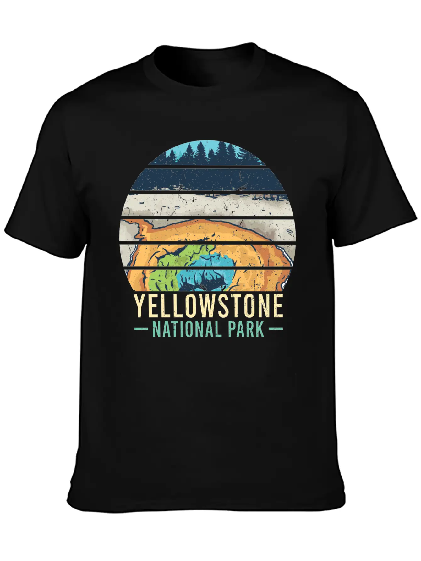 Yellowstone National Park Classic Fit Graphic Tee For Daily Comfort – Unisex Cotton Shirt