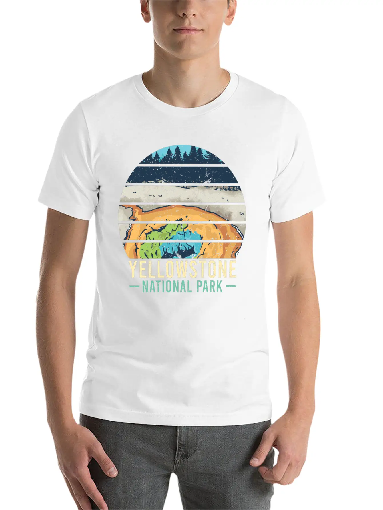 Yellowstone National Park Classic Fit Graphic Tee For Daily Comfort – Unisex Cotton Shirt