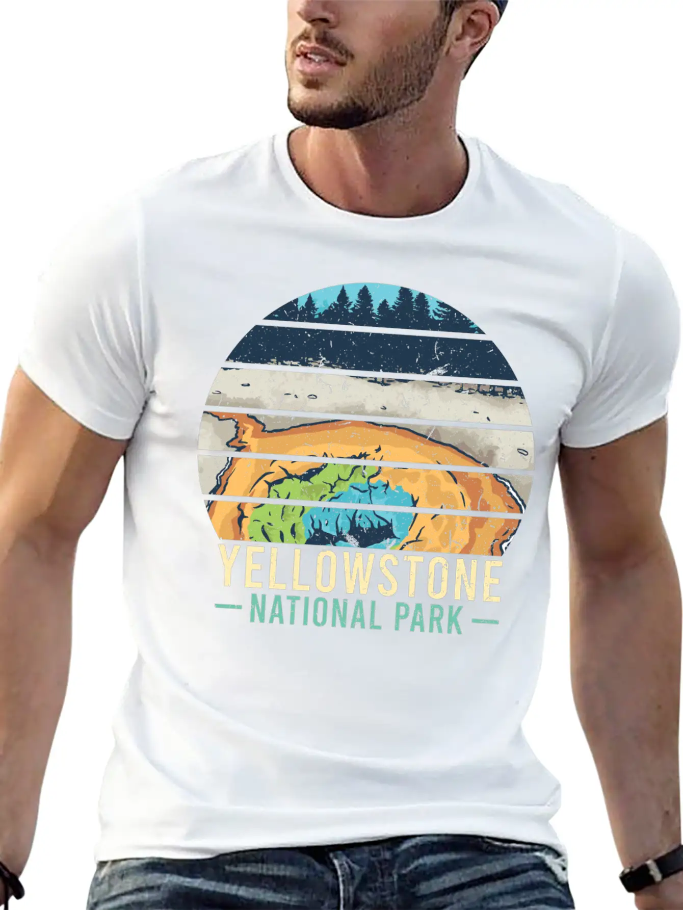 Yellowstone National Park Classic Fit Graphic Tee For Daily Comfort – Unisex Cotton Shirt