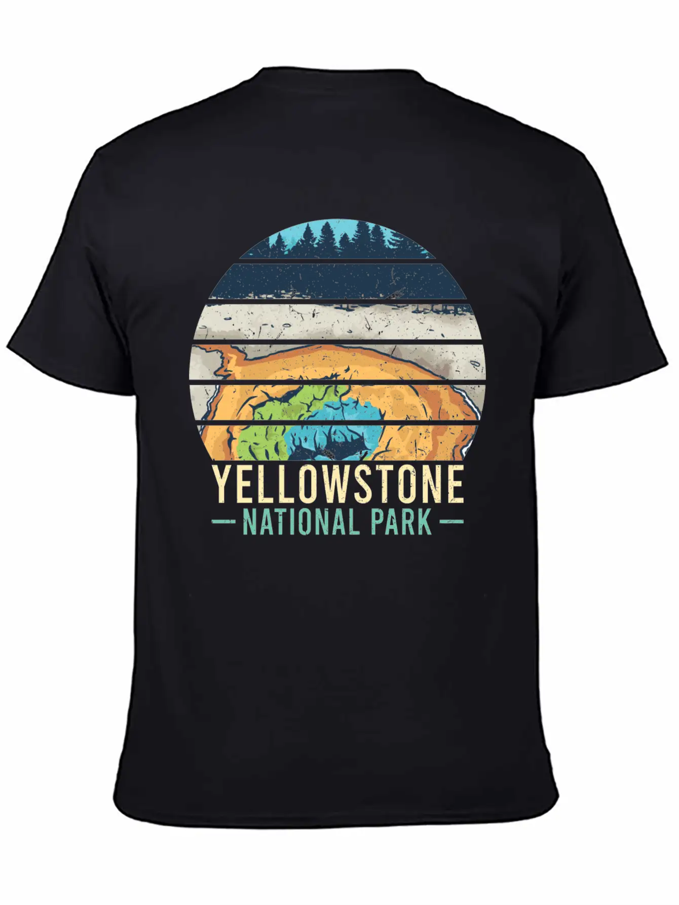 Yellowstone National Park Classic Fit Graphic Tee For Daily Comfort – Unisex Cotton Shirt