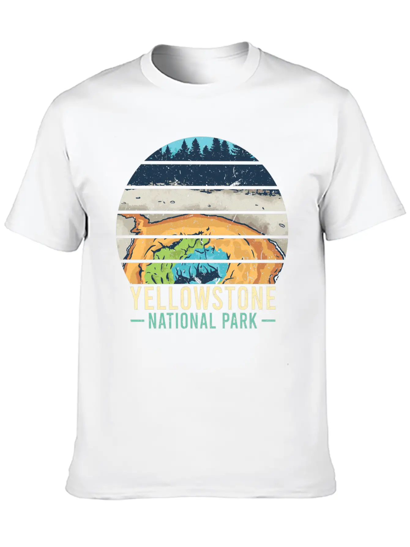 Yellowstone National Park Classic Fit Graphic Tee For Daily Comfort – Unisex Cotton Shirt