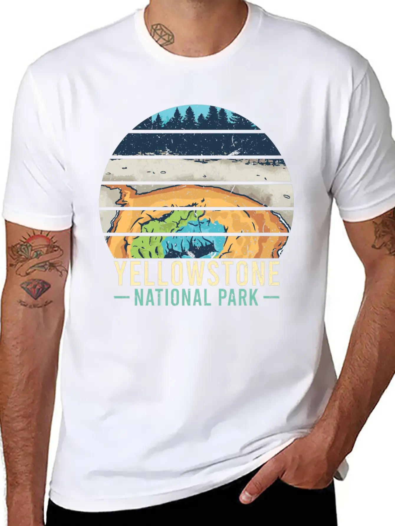 Yellowstone National Park Classic Fit Graphic Tee For Daily Comfort – Unisex Cotton Shirt
