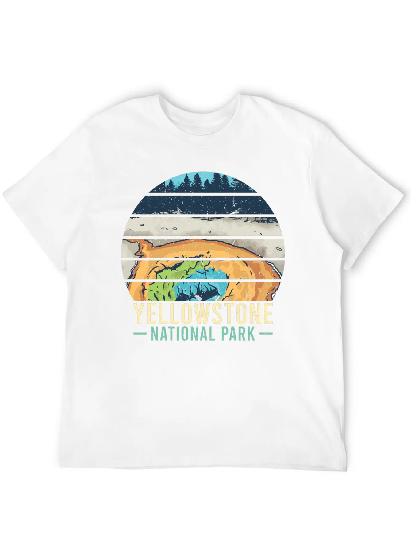 Yellowstone National Park Classic Fit Graphic Tee For Daily Comfort – Unisex Cotton Shirt