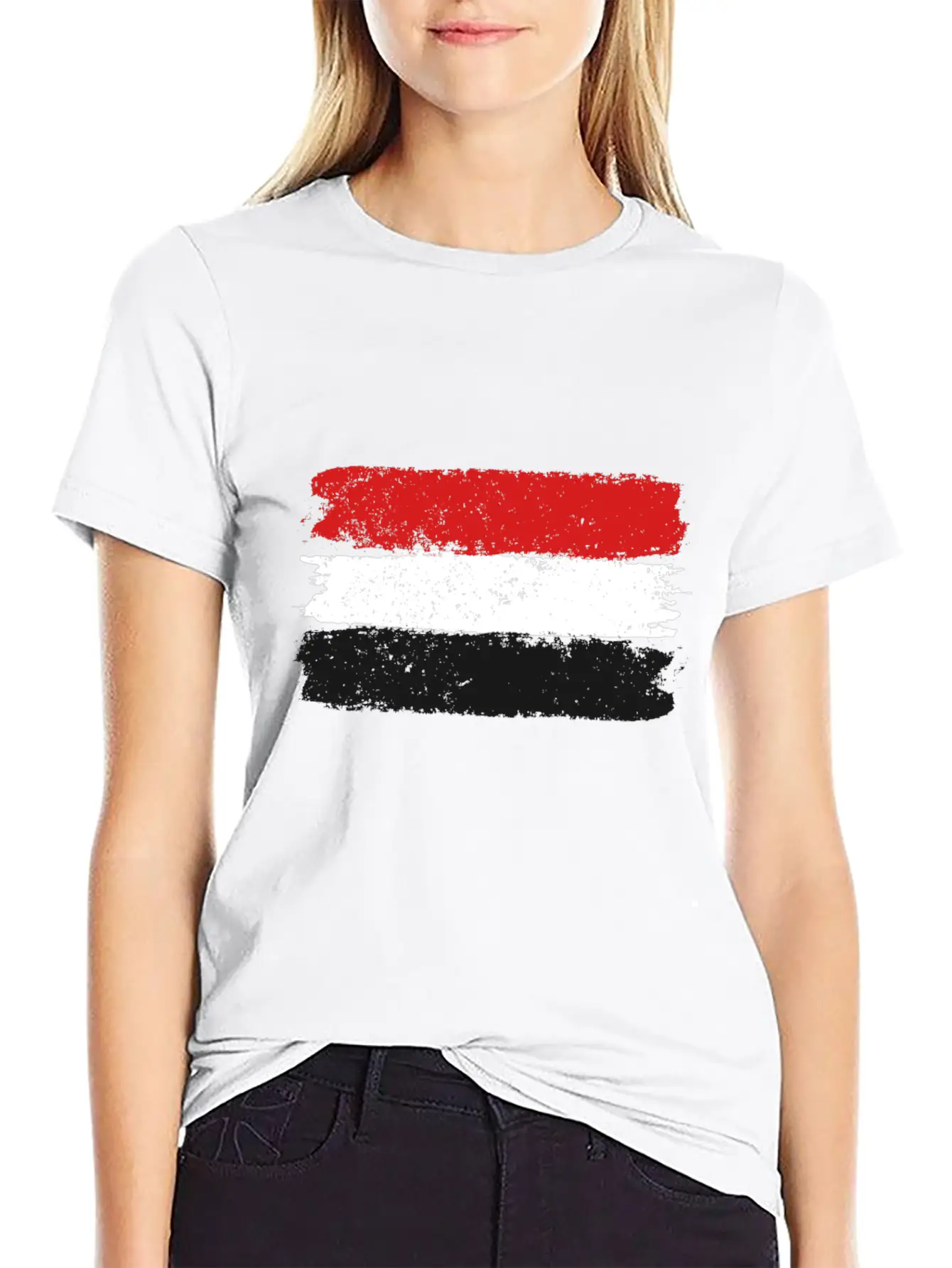 Yemen Flag Basic Graphic T-Shirt – Daily Comfort In Soft Cotton