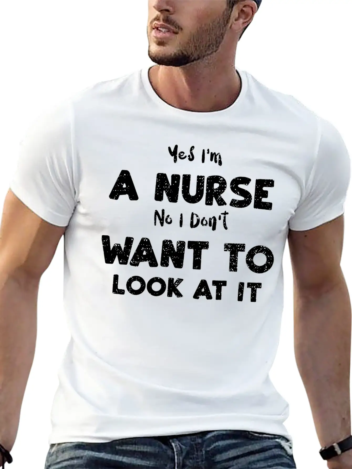 Yes I'm A Nurse No I Don't Want... Essential Cotton Tee For Daily Outfits – Unisex Style