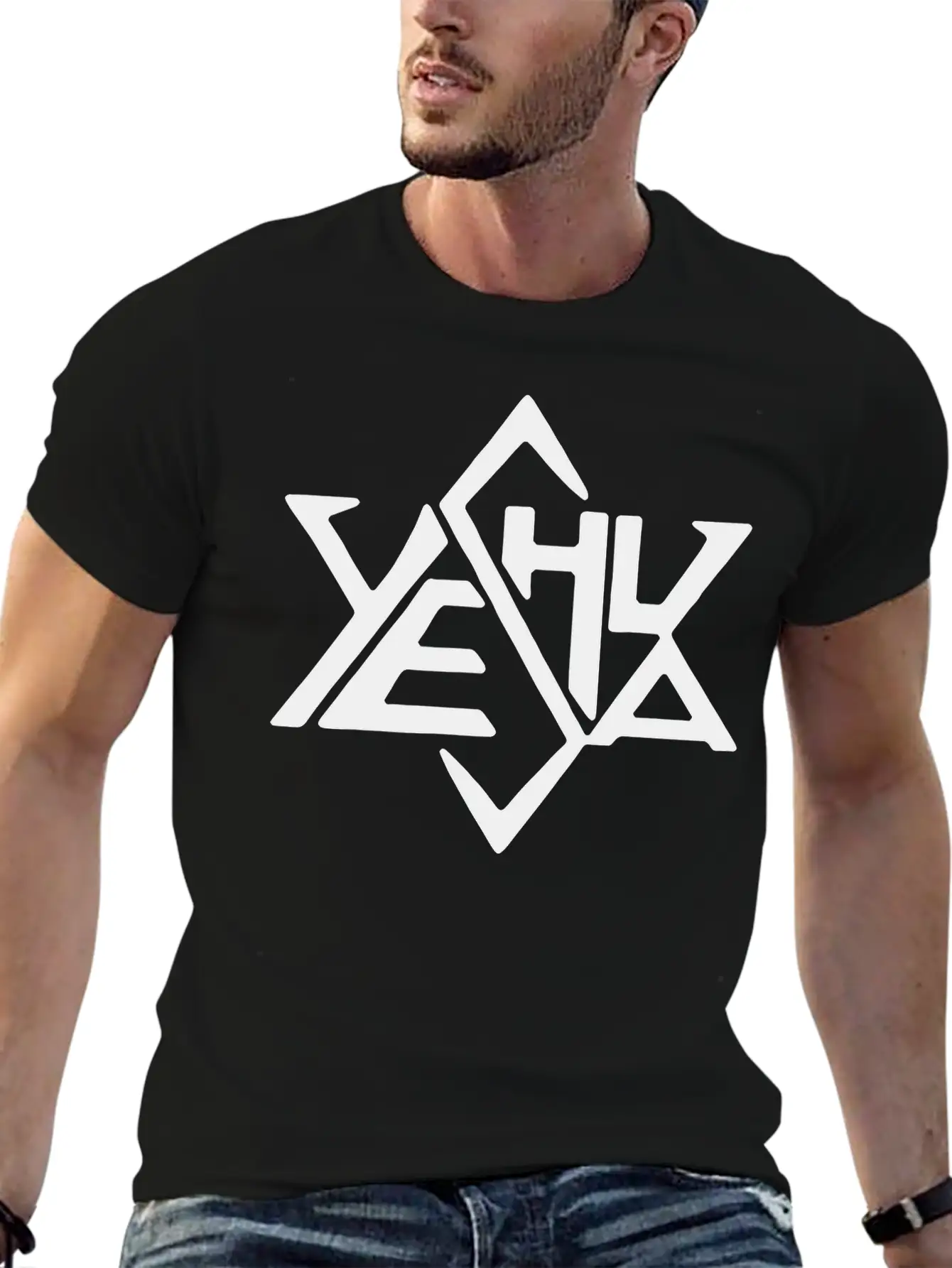 Yeshua Star Unisex Casual T-Shirt – Clean Design For Daily Comfort