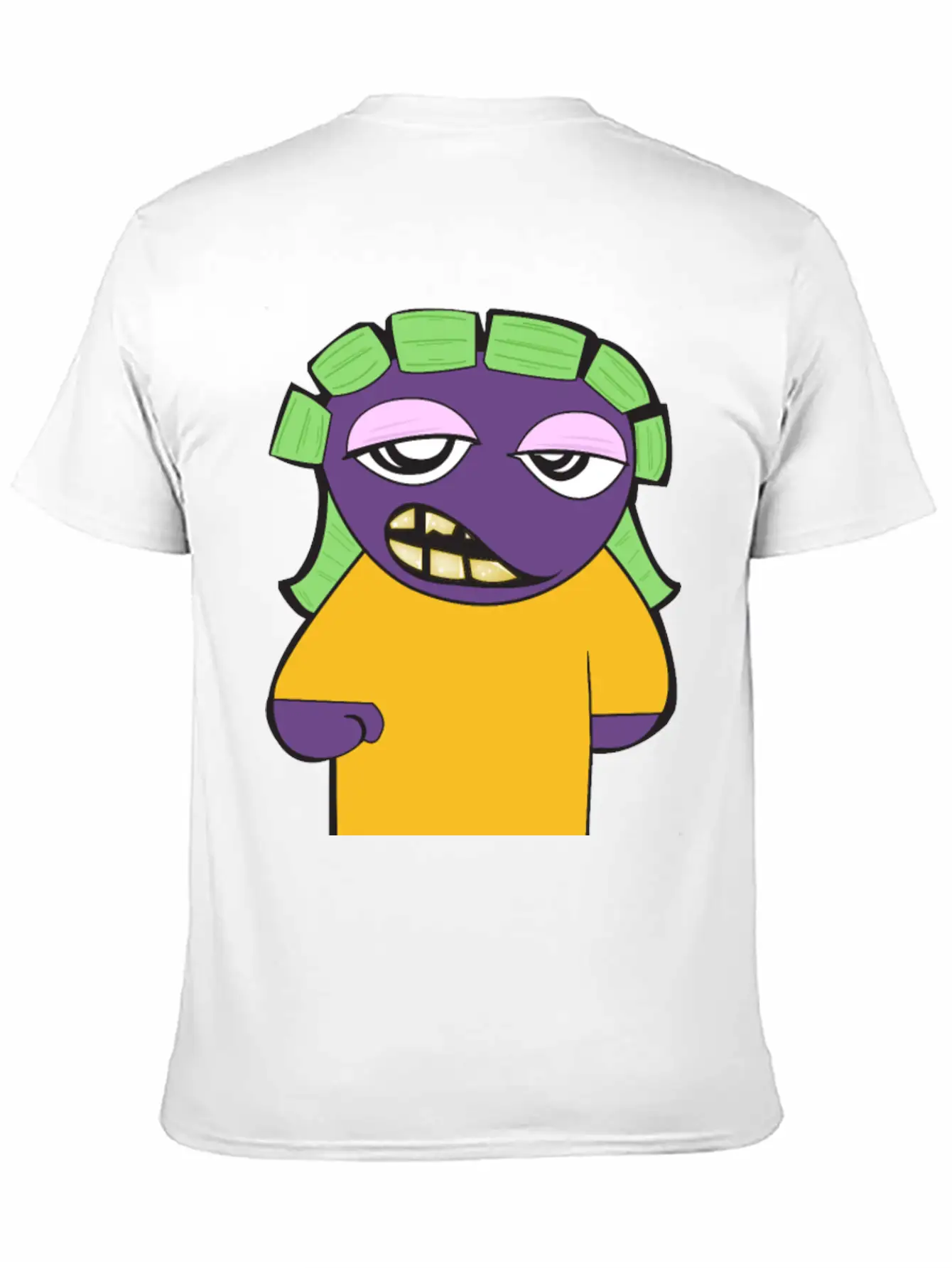 Yg Cartoon Lightweight Cotton T-Shirt – Daily Comfort Graphic Shirt