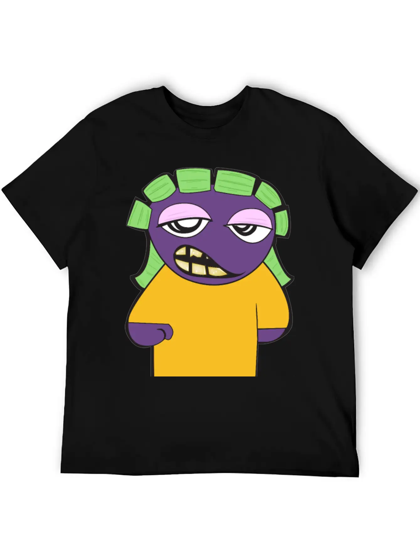 Yg Cartoon Lightweight Cotton T-Shirt – Daily Comfort Graphic Shirt