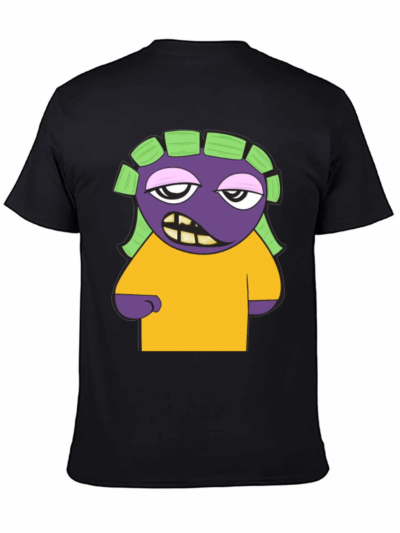 Yg Cartoon Lightweight Cotton T-Shirt – Daily Comfort Graphic Shirt