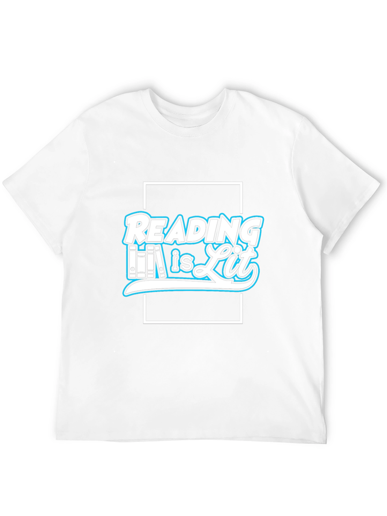 Reading Is Lit Black T-Shirt