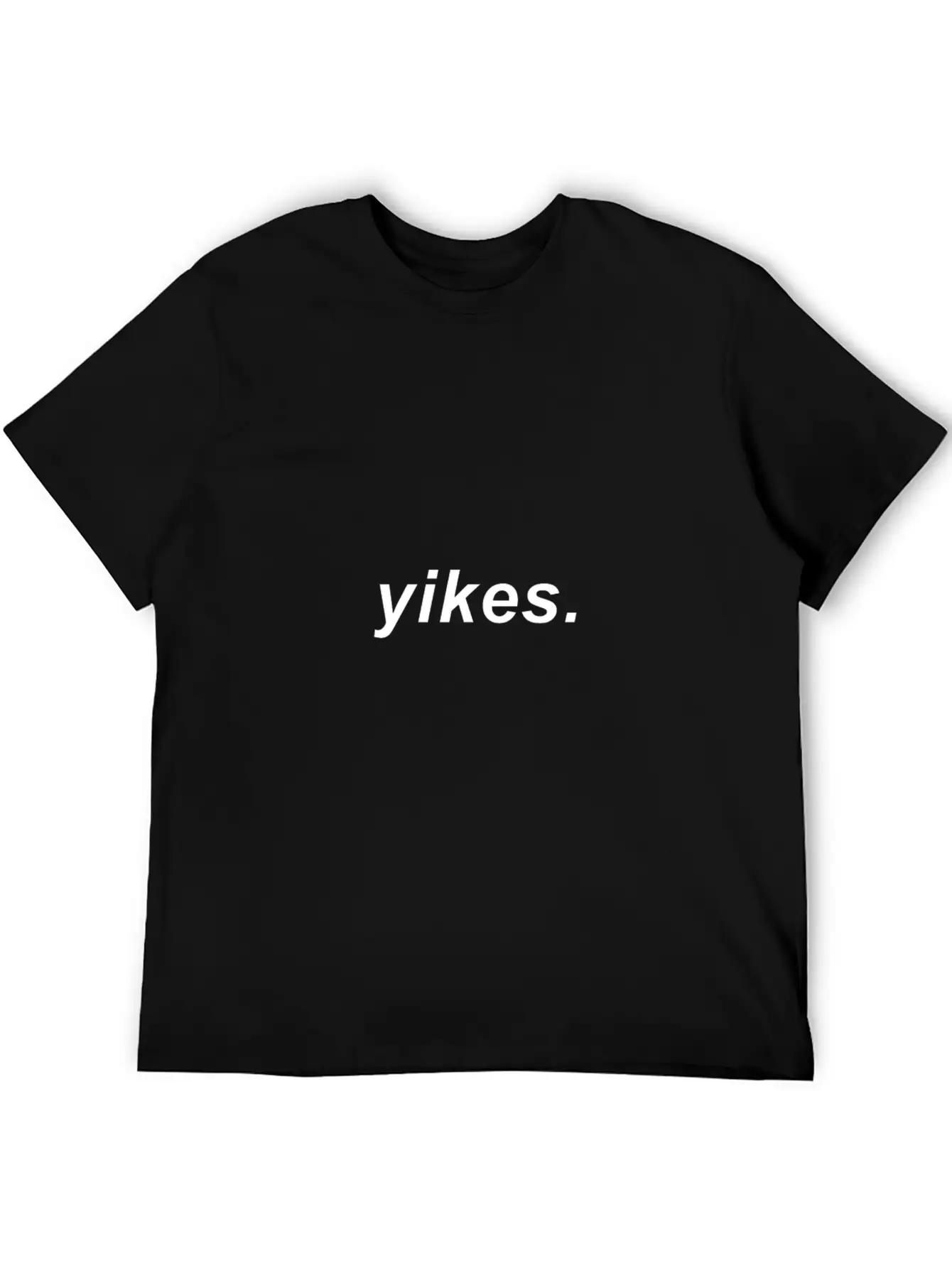 Yikes Aesthetic Meme Modern Fit Casual T-Shirt – Clean And Versatile Design