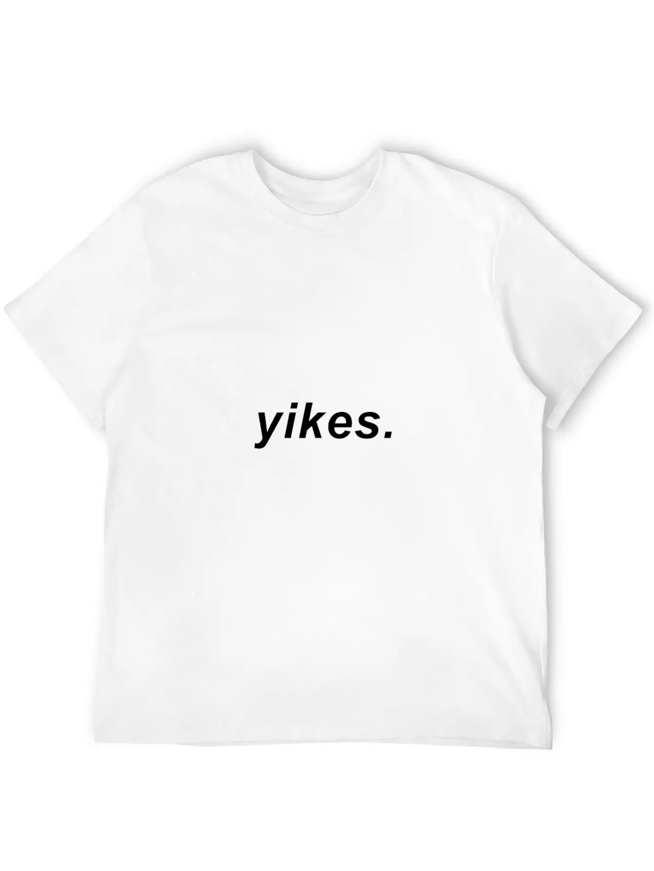 Yikes Aesthetic Meme Modern Fit Casual T-Shirt – Clean And Versatile Design