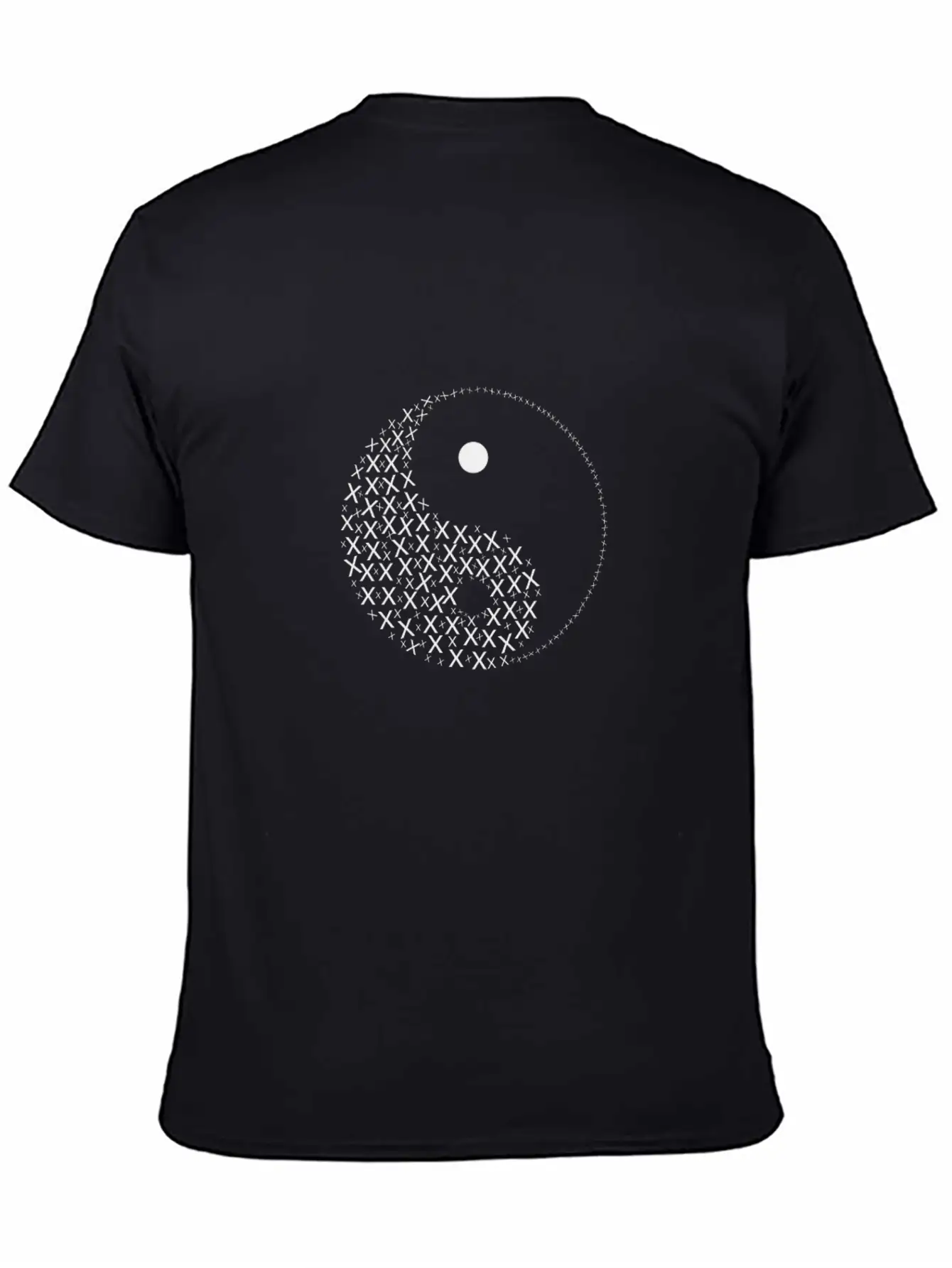 Yin And Yang Complementary Classic Fit Graphic Tee For Daily Comfort – Unisex Cotton Shirt
