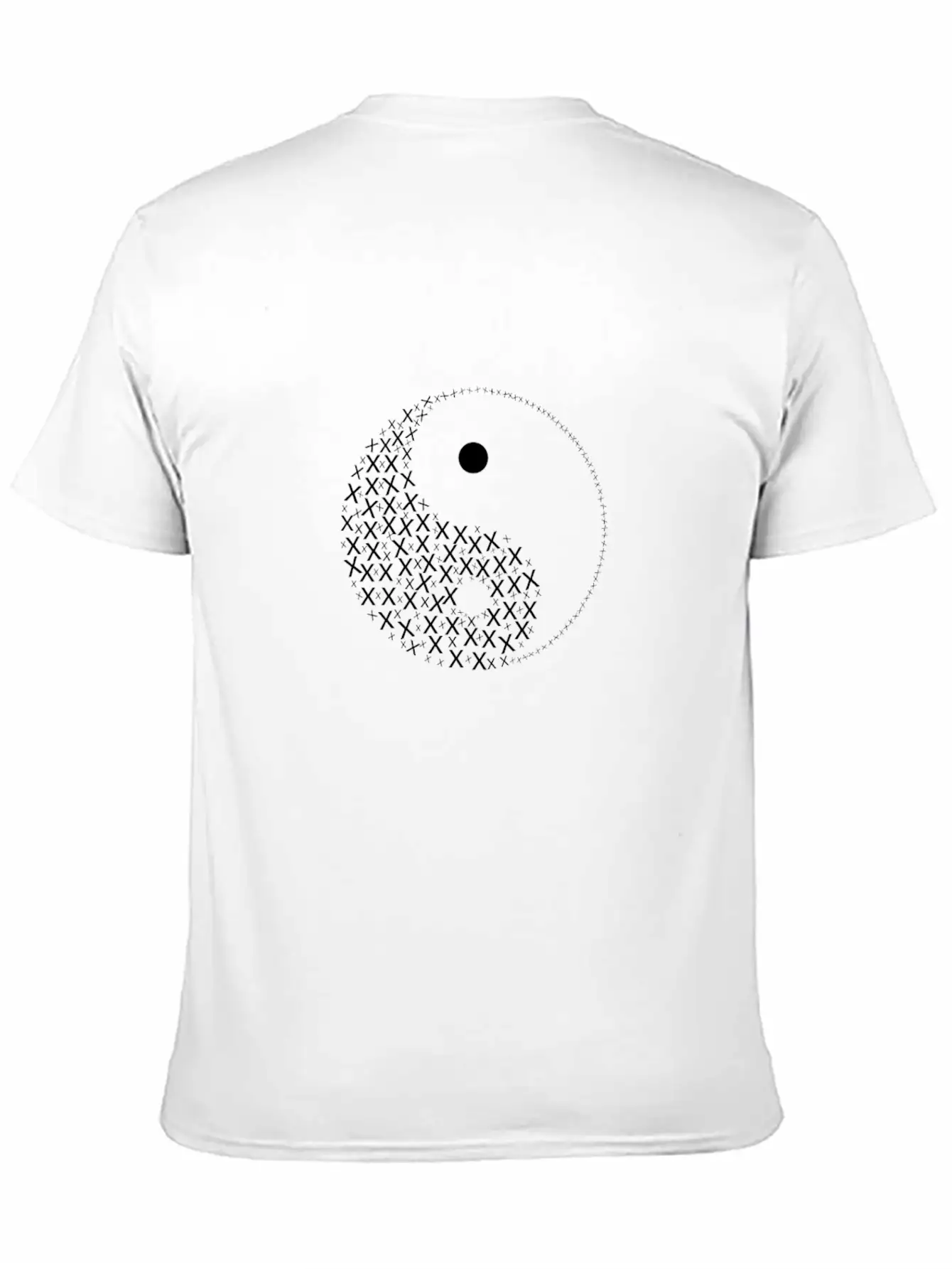 Yin And Yang Complementary Classic Fit Graphic Tee For Daily Comfort – Unisex Cotton Shirt