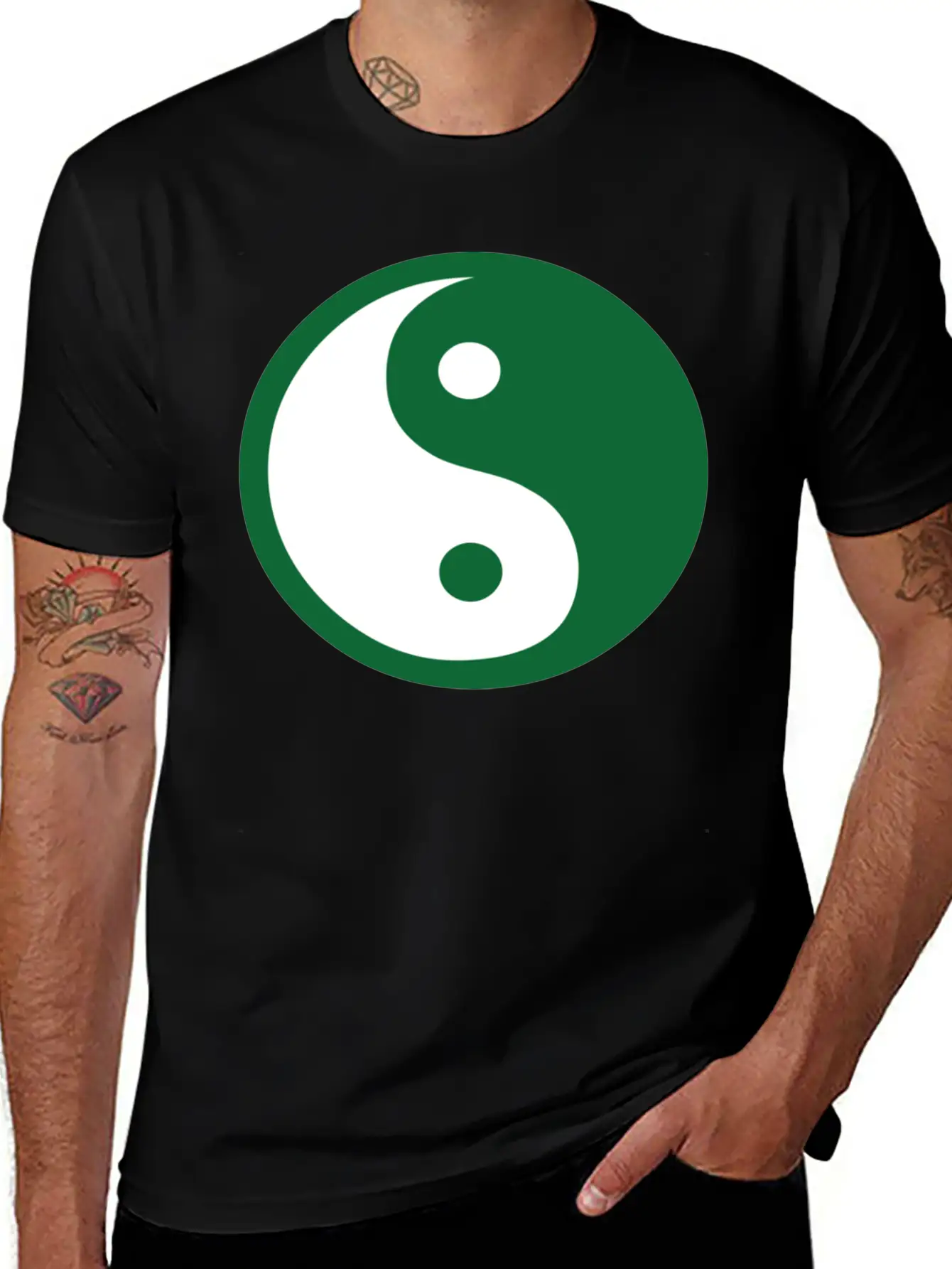 Yin Yang Relaxed Everyday Tee – Lightweight And Durable Cotton