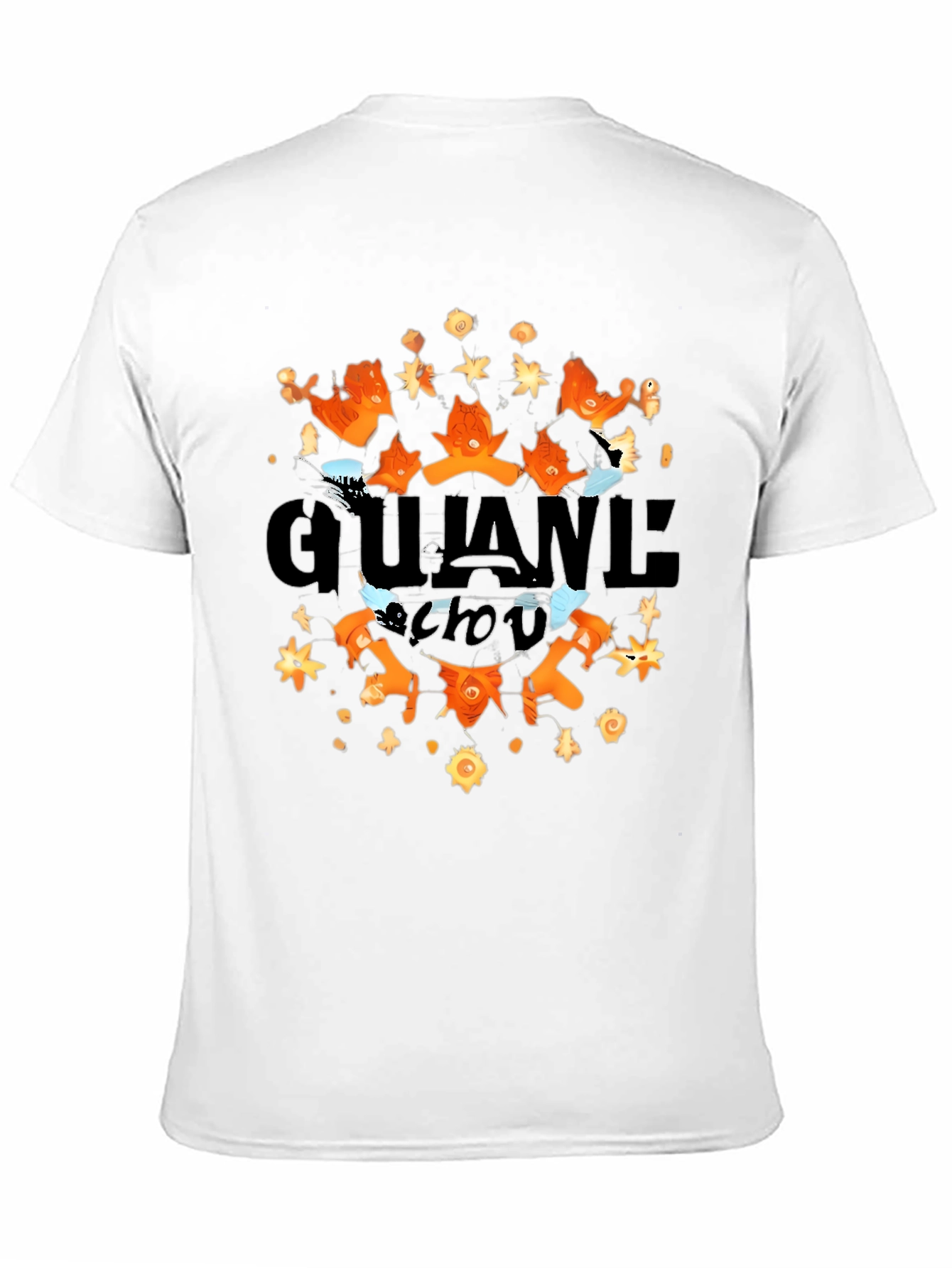 Stylish Gujane Chou Black Graphic Tee