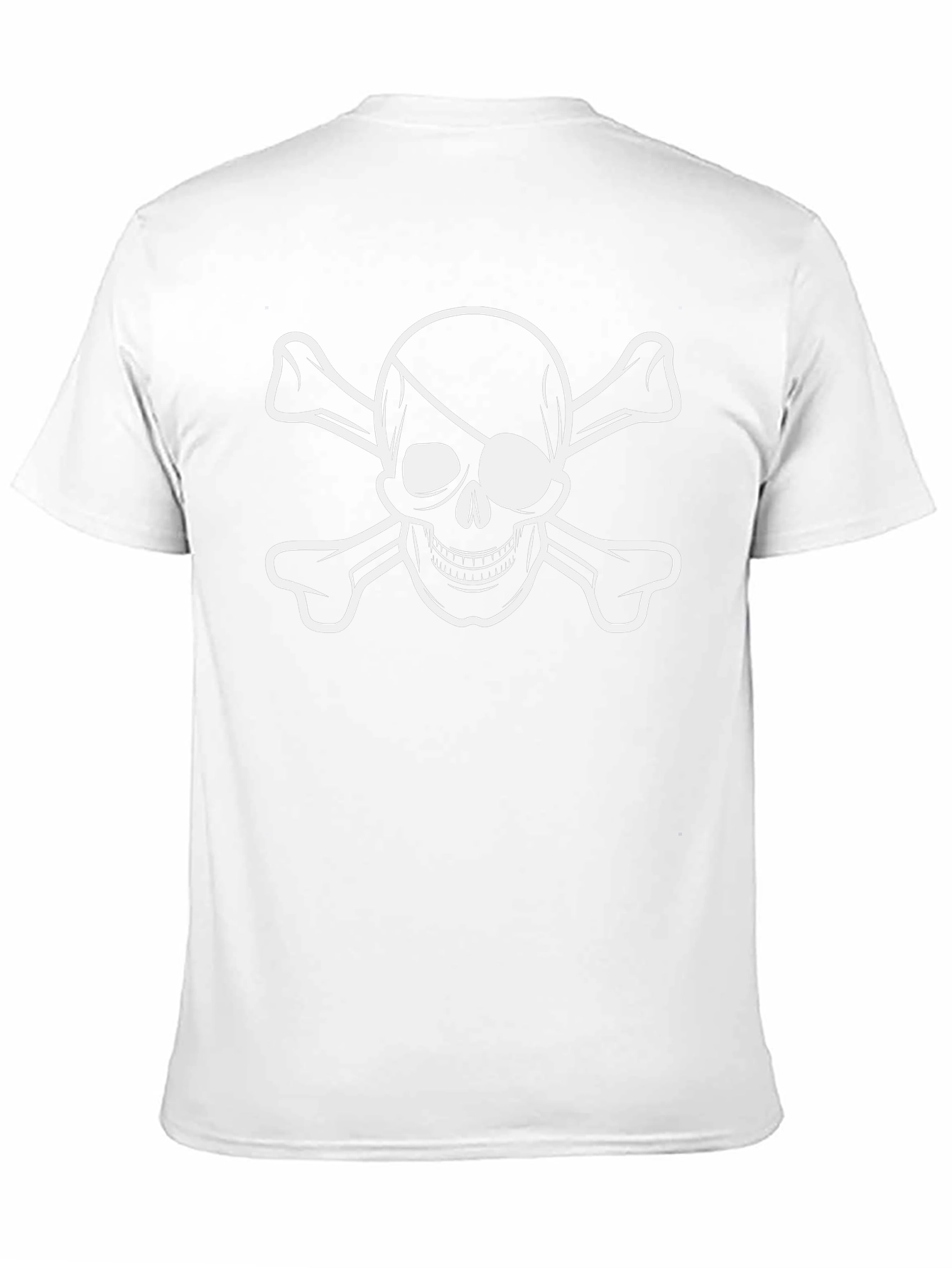 Pirate Skull & Crossbones Black T-Shirt