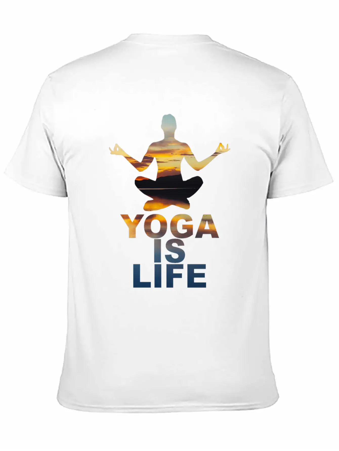 Yoga Classic Fit Graphic Tee For Daily Comfort – Unisex Cotton Shirt