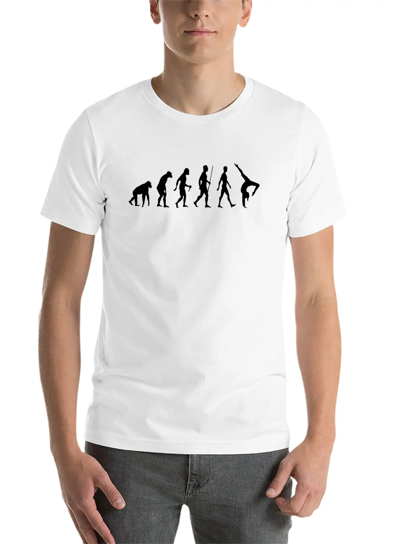 Yoga Evolution Lightweight Cotton T-Shirt – Daily Comfort Graphic Shirt