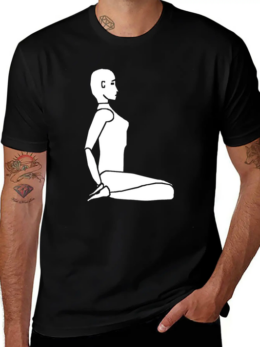 Yoga Exercise Relaxed Everyday Tee – Lightweight And Durable Cotton