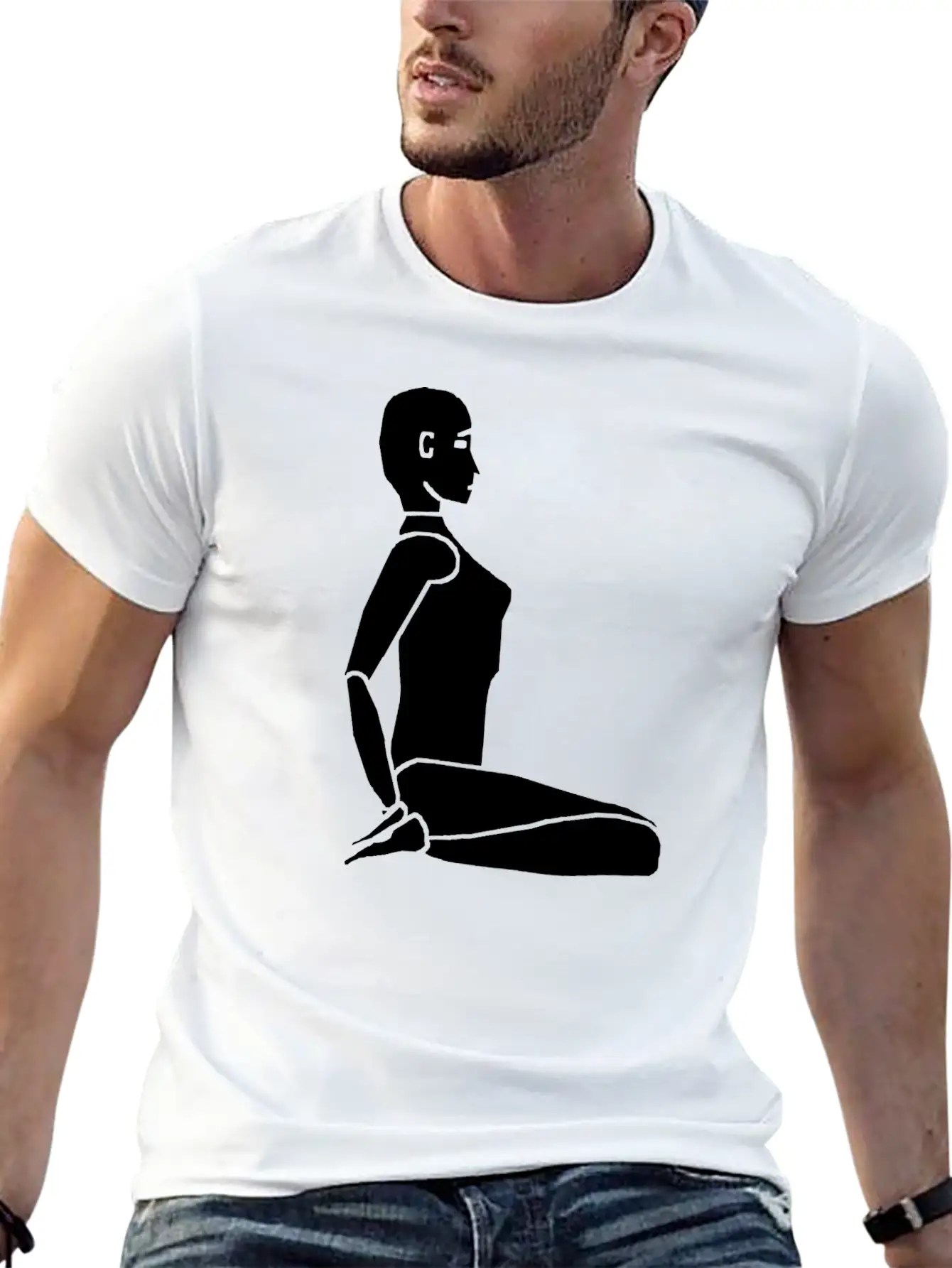 Yoga Exercise Relaxed Everyday Tee – Lightweight And Durable Cotton