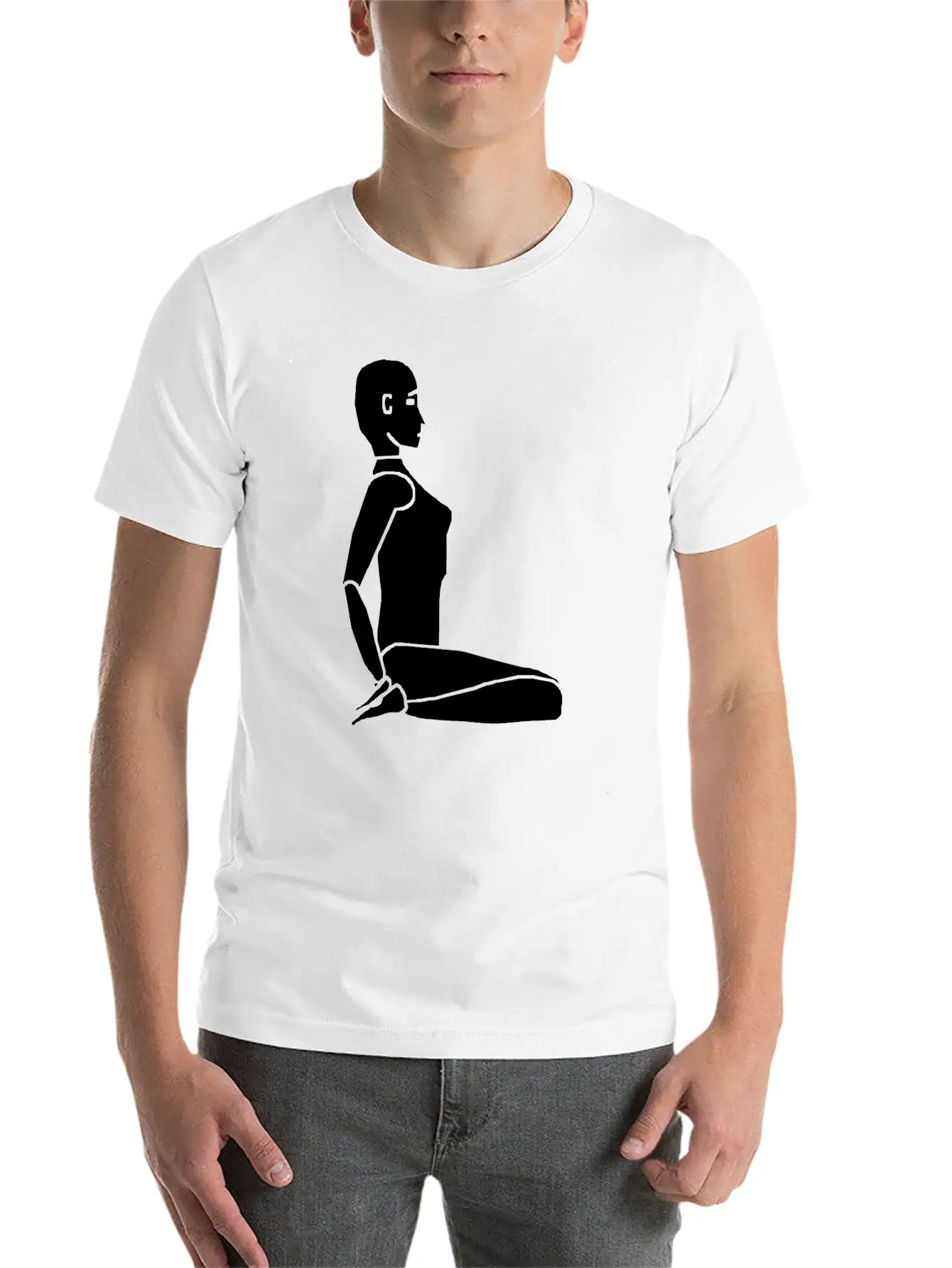 Yoga Exercise Relaxed Everyday Tee – Lightweight And Durable Cotton