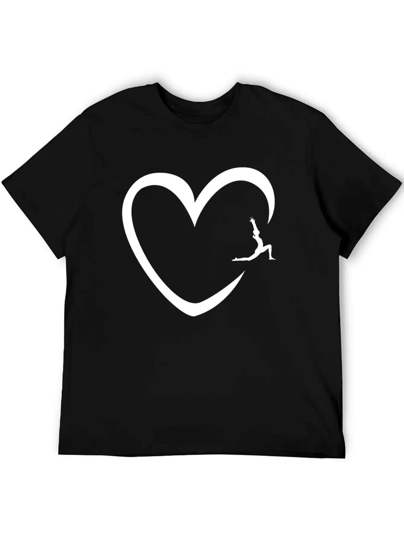 Yoga Heart Yoga Class Instructor Namaste Zen Gift Classic Fit Graphic Tee For Daily Comfort – Unisex Cotton Shirt