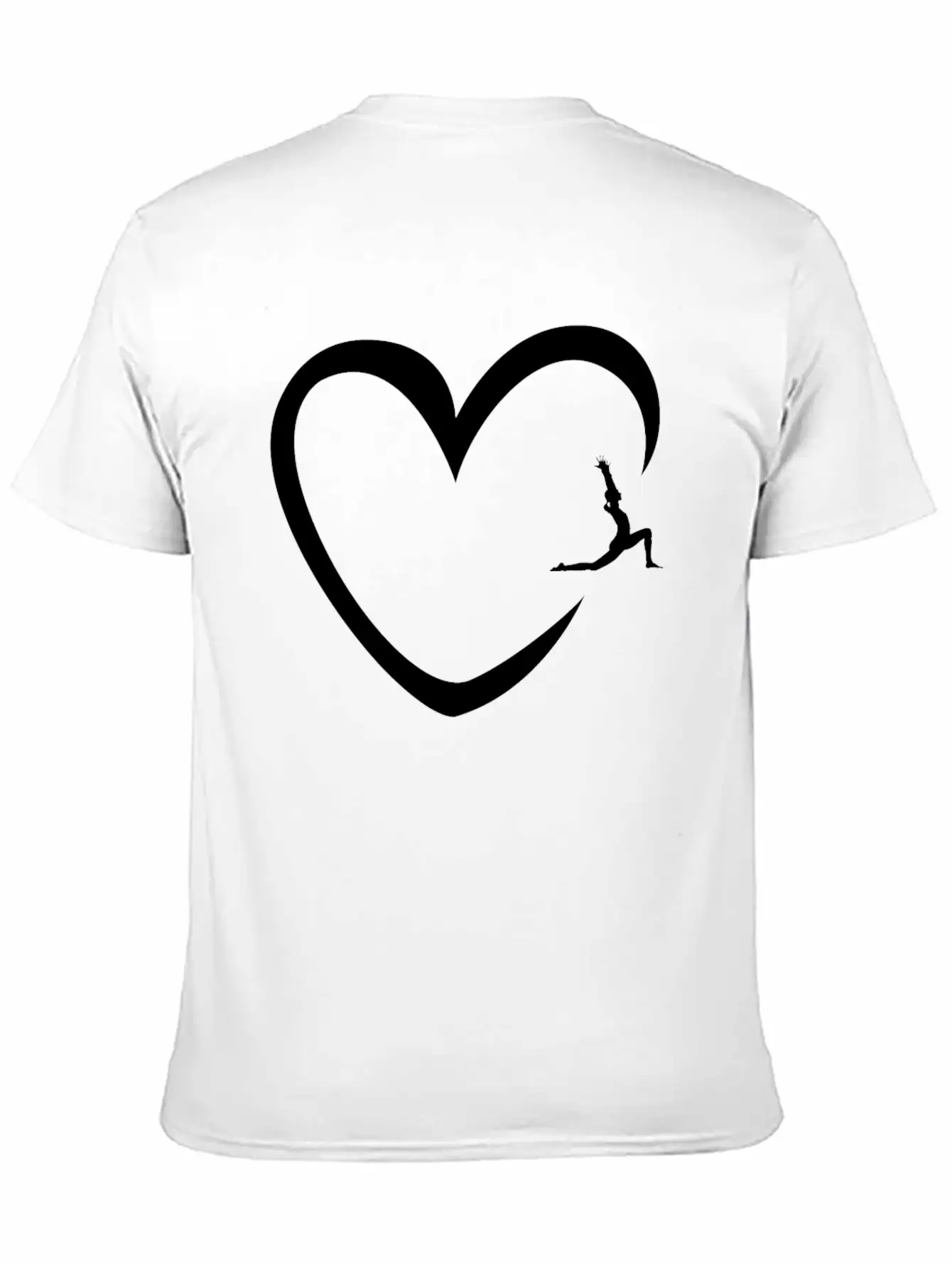 Yoga Heart Yoga Class Instructor Namaste Zen Gift Classic Fit Graphic Tee For Daily Comfort – Unisex Cotton Shirt