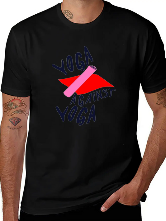 Yoga In Yoga Design Illustration Relaxed Everyday Tee – Lightweight And Durable Cotton