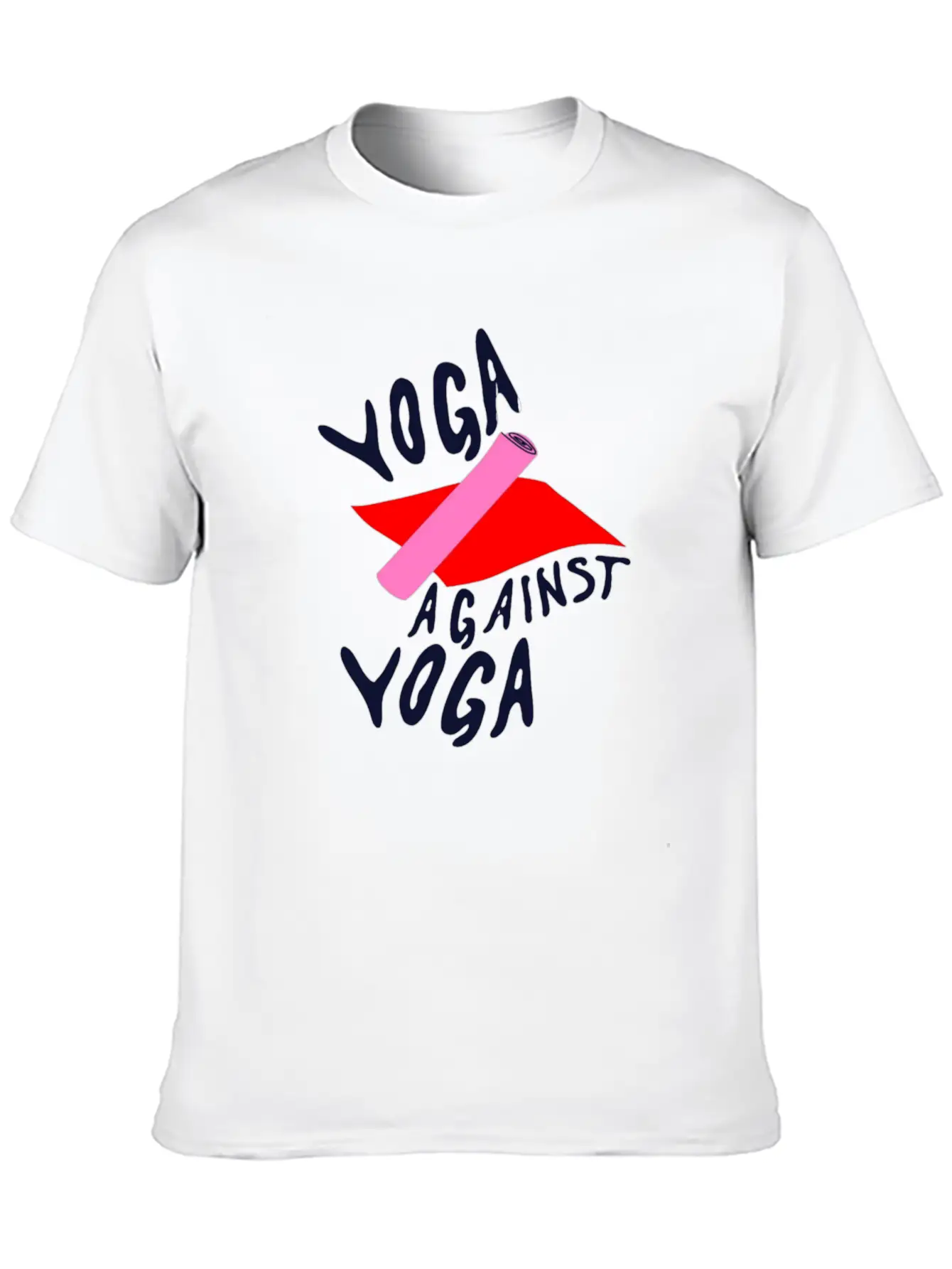 Yoga In Yoga Design Illustration Relaxed Everyday Tee – Lightweight And Durable Cotton