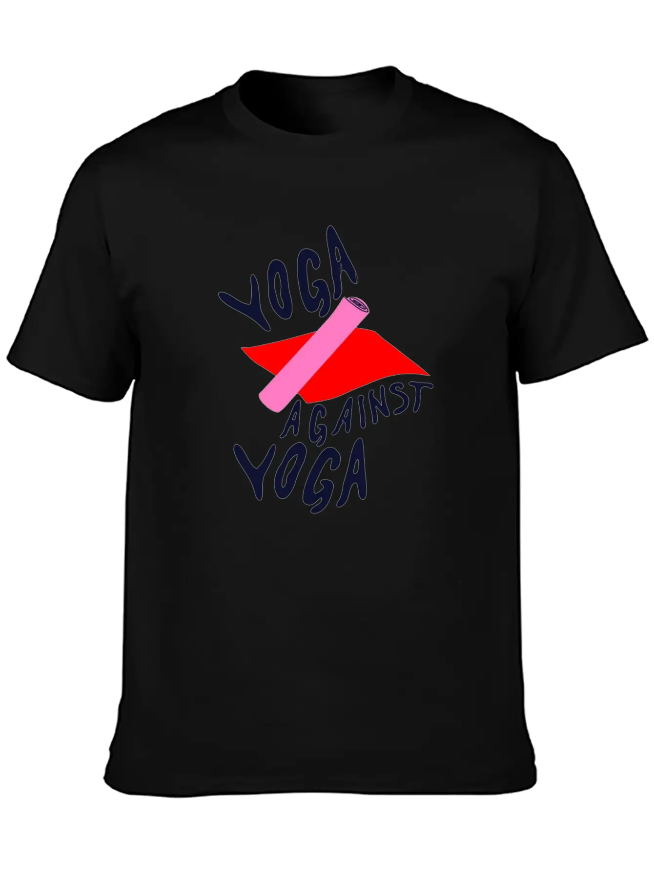 Yoga In Yoga Design Illustration Relaxed Everyday Tee – Lightweight And Durable Cotton
