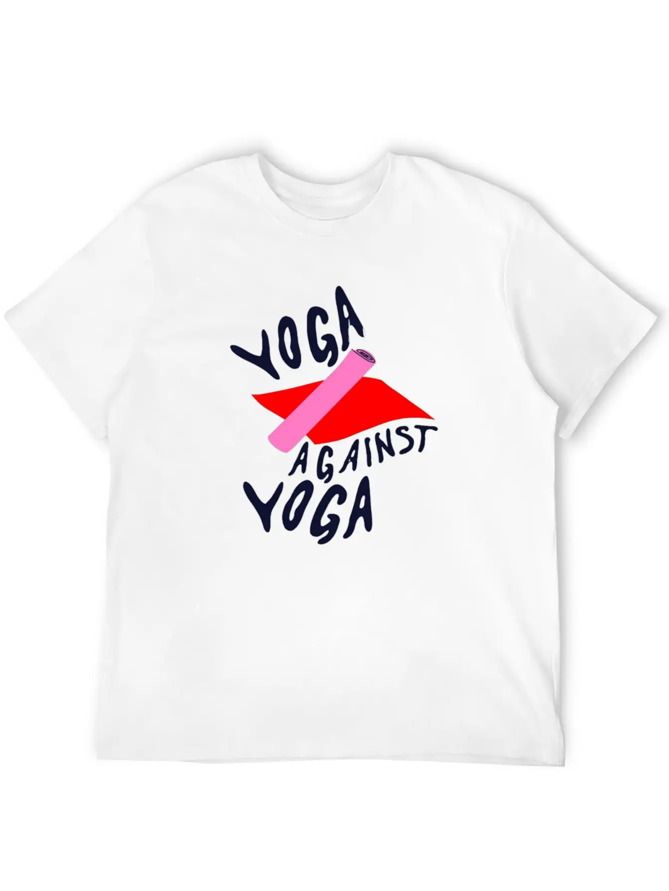 Yoga In Yoga Design Illustration Relaxed Everyday Tee – Lightweight And Durable Cotton