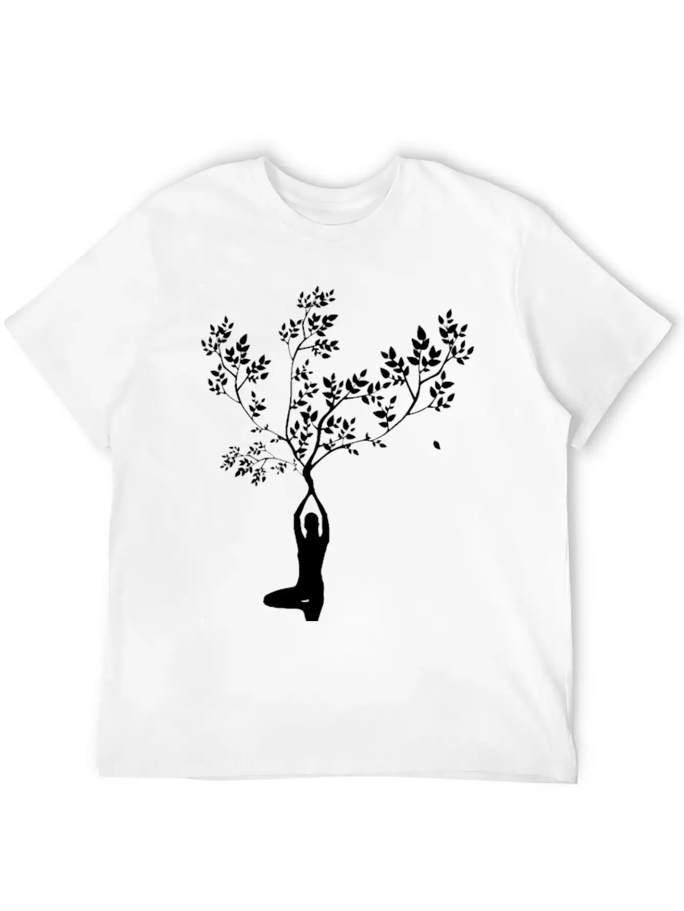 Yoga Lightweight Cotton T-Shirt – Daily Comfort Graphic Shirt