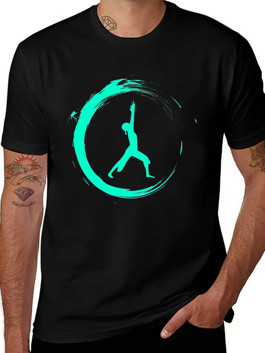 Yoga Meditation Gymnastics Classic Fit Graphic Tee For Daily Comfort – Unisex Cotton Shirt